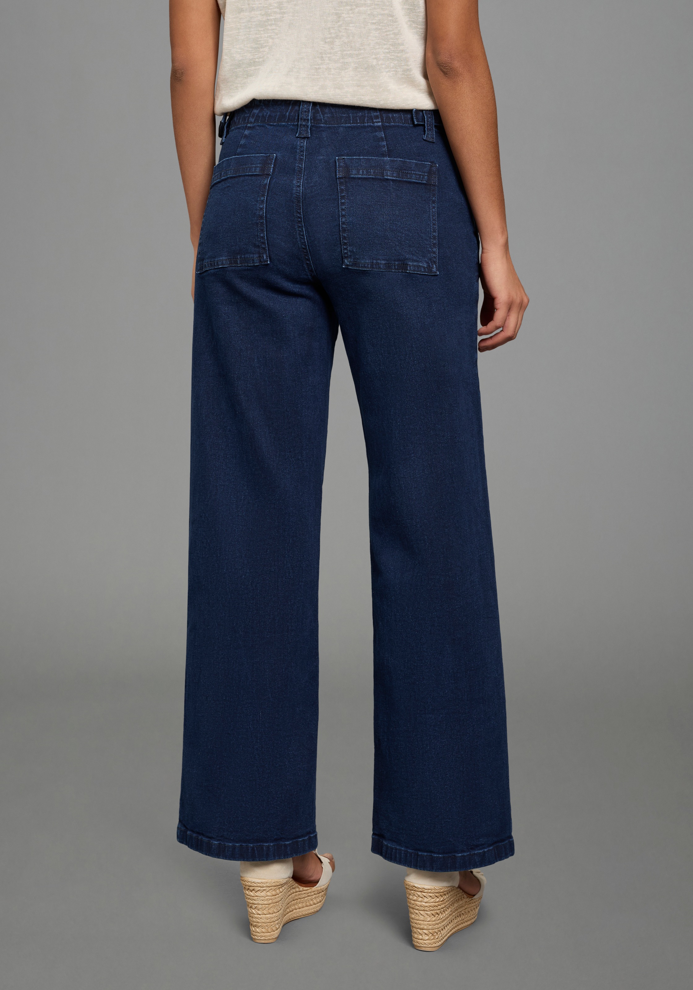 Arizona Weite Jeans weite Beinweite, normale Leibhöhe, bequeme Passform günstig online kaufen