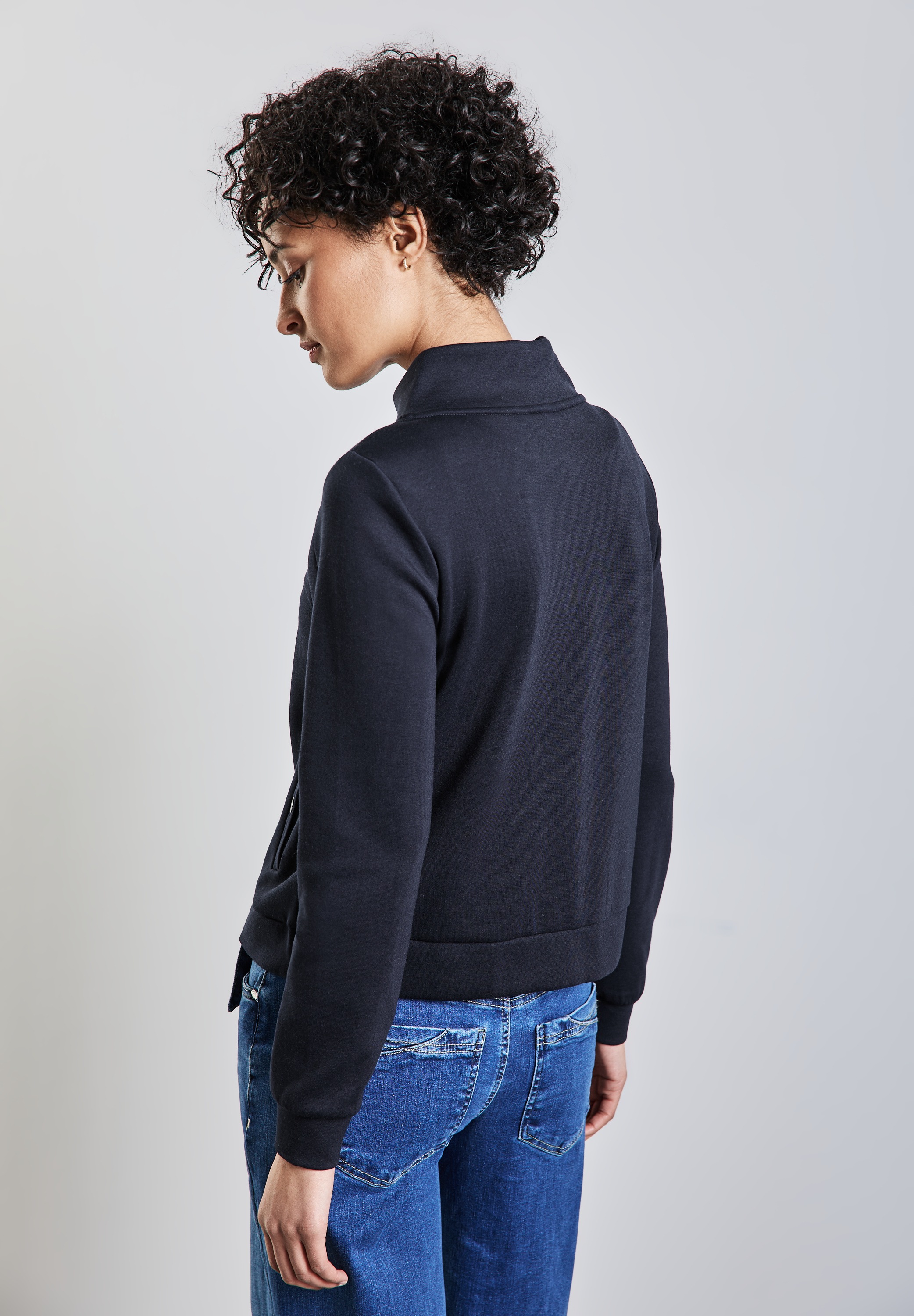 STREET ONE Cardigan, mit Turtleneck