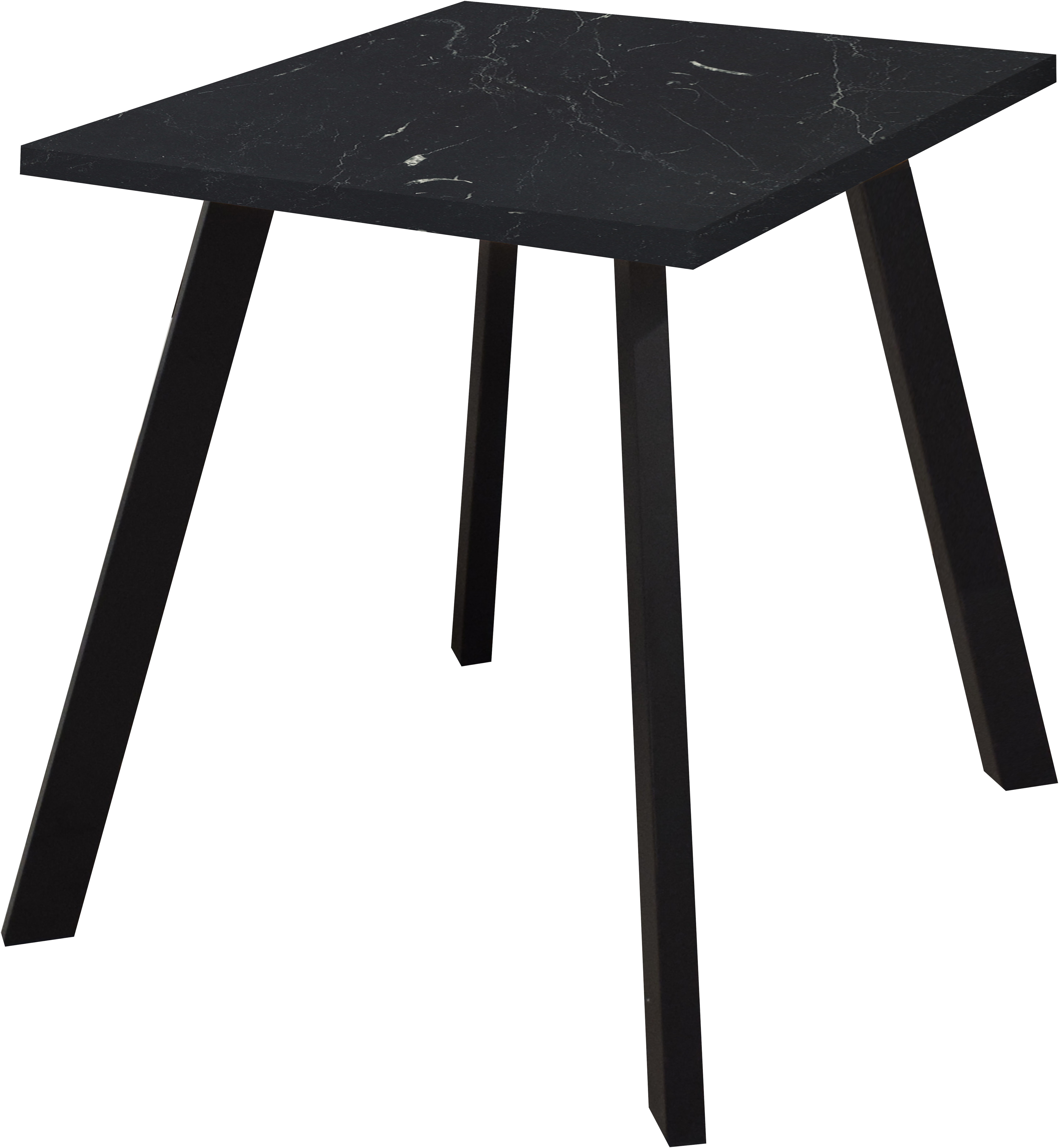 Mäusbacher Bistrotisch "Big Bistro Metall" Eckige Platte BHT 70x75x70 cm
