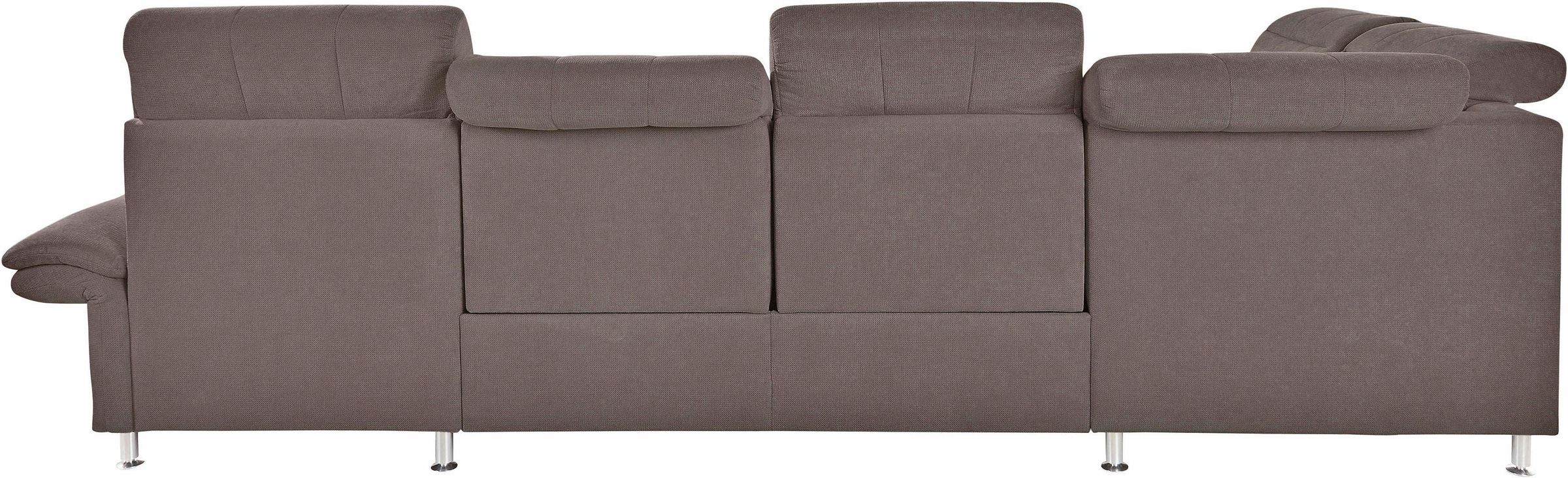 Places of Style Wohnlandschaft »Manhattan U-Form«, 2 Sitze mit elektrischer Relaxfunktion, verstellbare Armlehnen