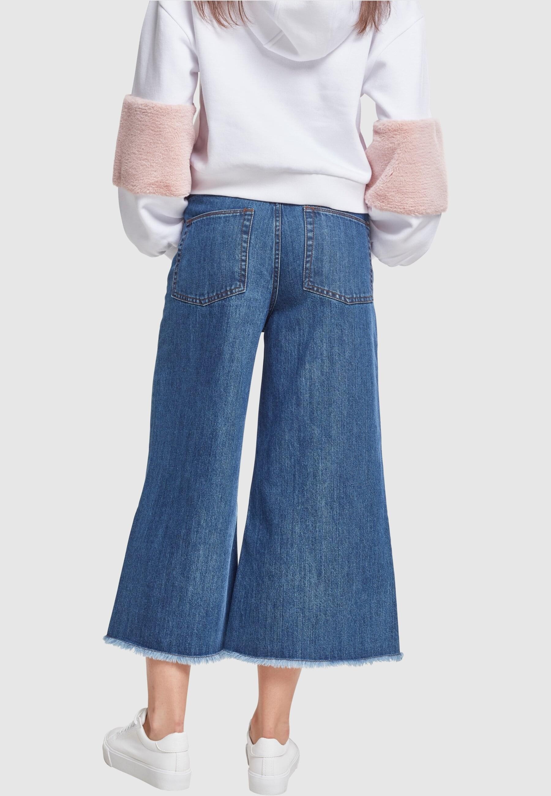 URBAN CLASSICS Bequeme Jeans »Urban Classics Damen Ladies Denim Culotte«, (1 tlg.)