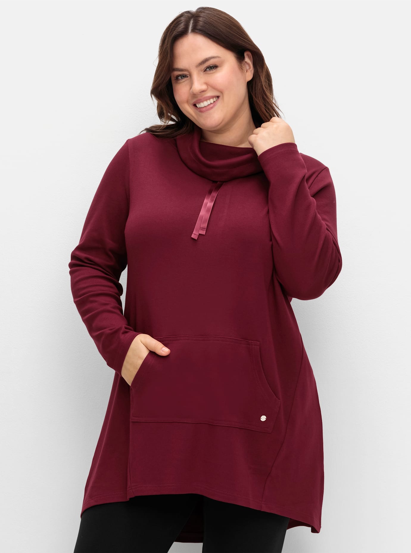 Sheego Longshirt "Sweatshirt", (1 tlg.) günstig online kaufen