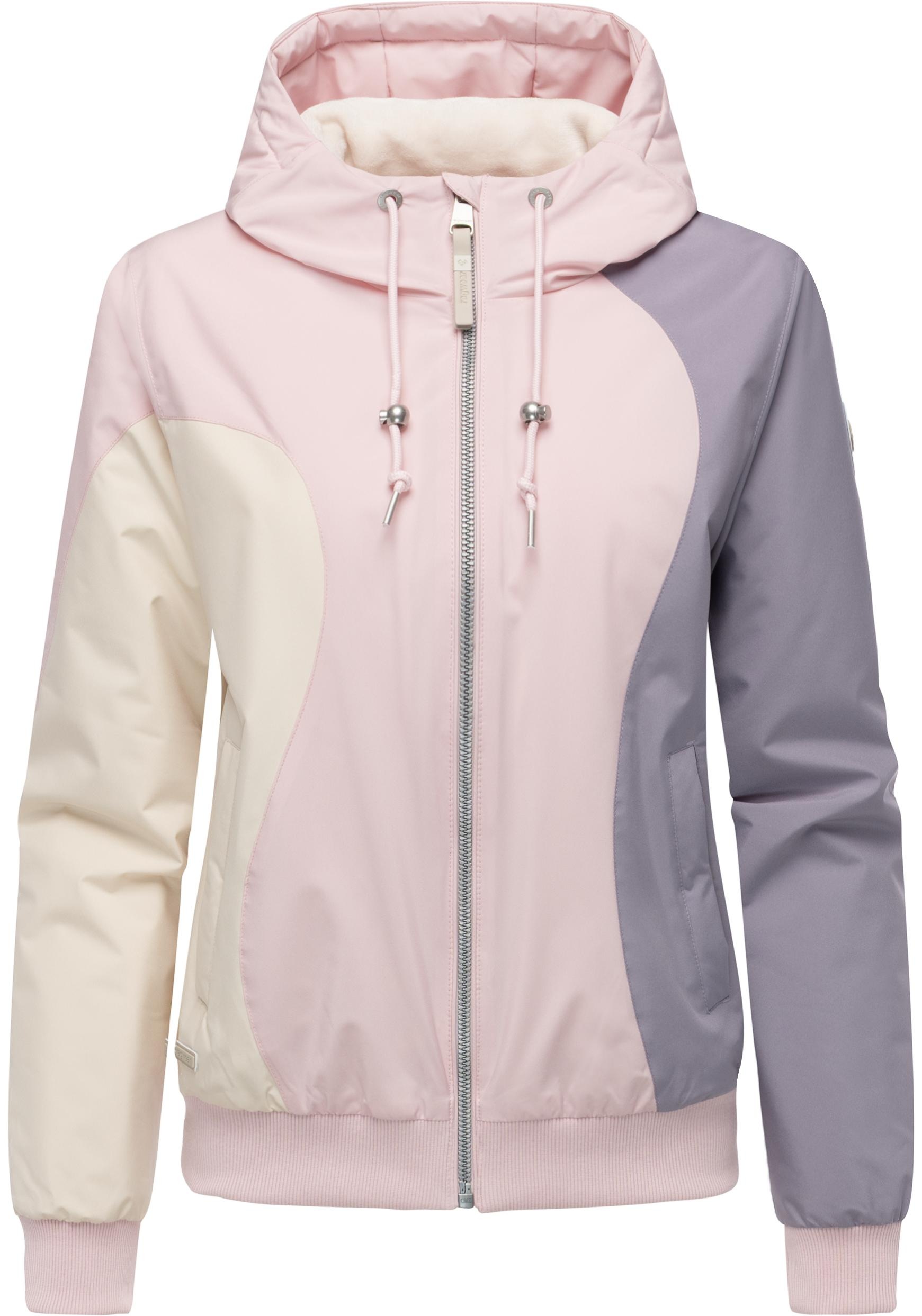 Ragwear Bomberjacke "Oggie Block Warm YOUMODO" mit Kapuze Wasserdichte Wint günstig online kaufen