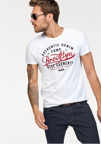 John Devin T-Shirt, mit Zwei-Farben-Print kaufen