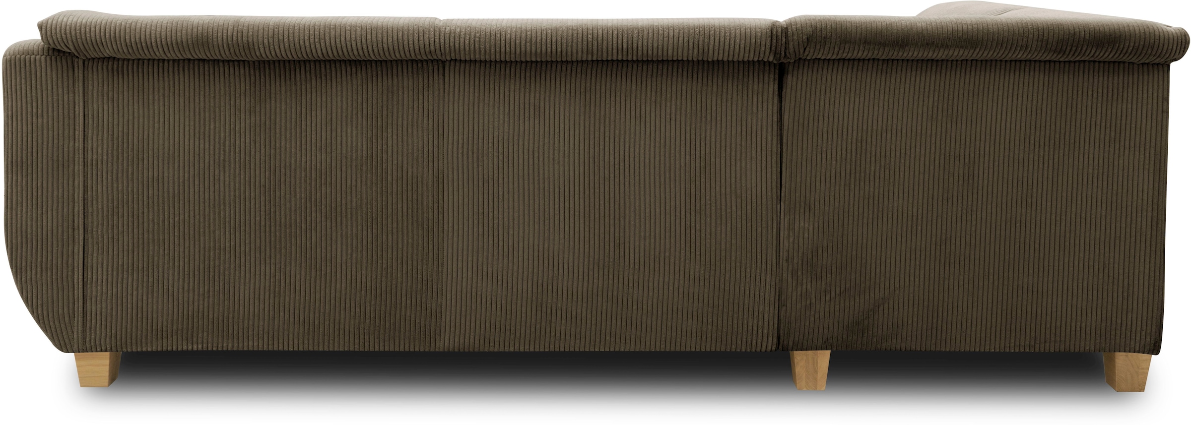 Home affaire Ecksofa »Yesterday Sitzbelastung 140 kg, L-Form«, wahlweise mit Bettfunktion, auch in Cord