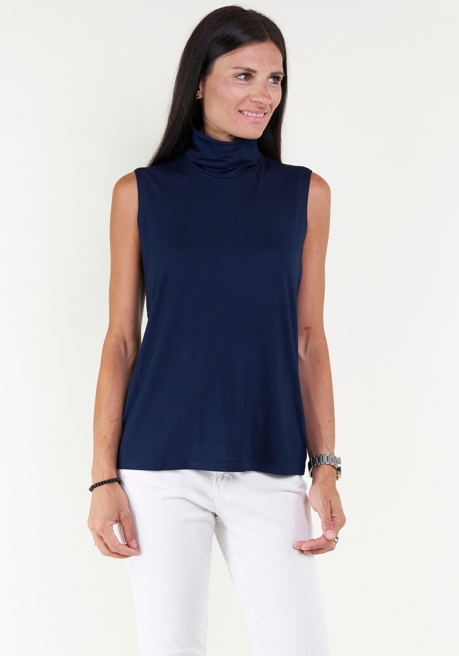Seidel Moden Tanktop, Sommer-Top mit Rollkragen - MADE IN GERMANY günstig online kaufen