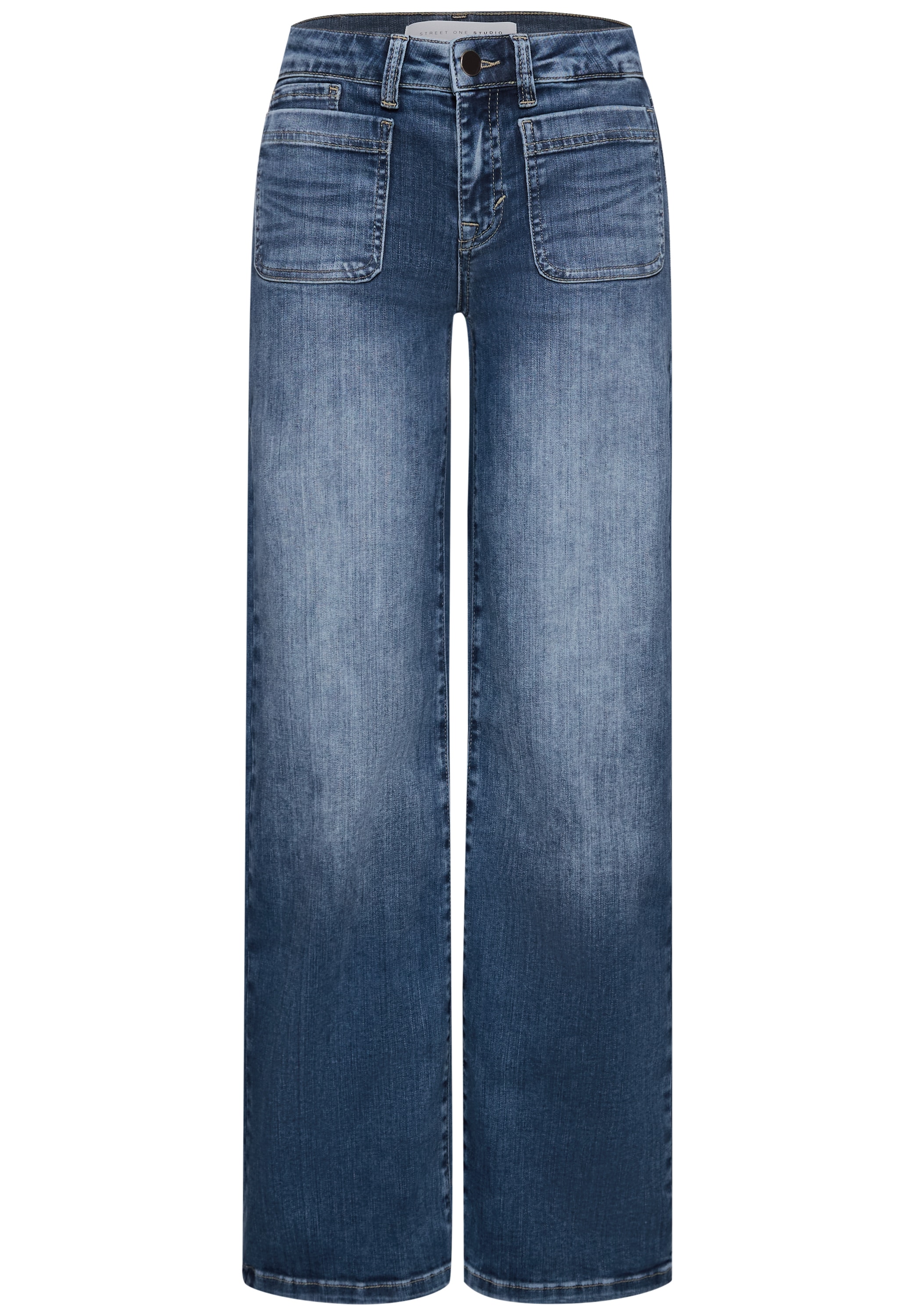 STREET ONE STUDIO Loose-fit-Jeans 5-Pocket-Style