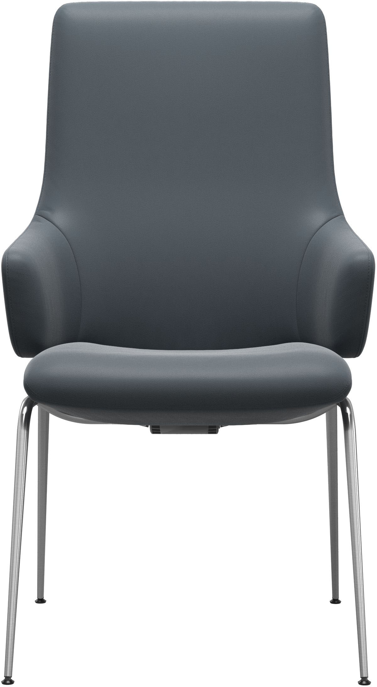 Stressless® Polsterstuhl »Laurel«, Leder BATICK, High Back mit Armlehne, Größe L, mit Beinen aus Stahl in Chrom