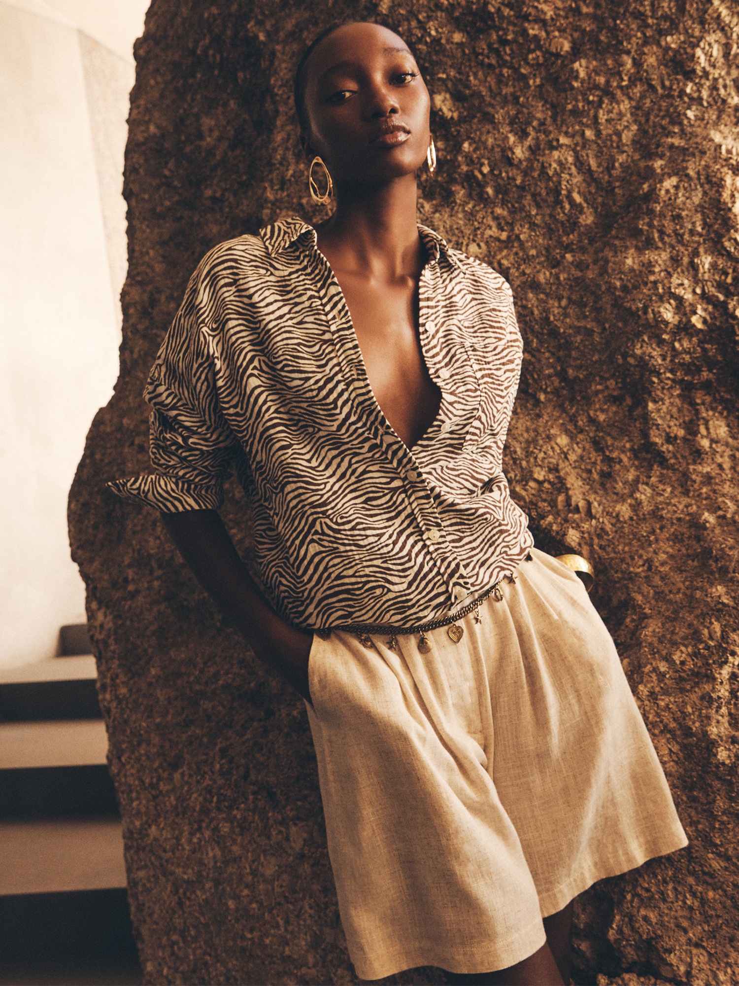 Apricot Oversize-Shirt »Oversize-Hemd«