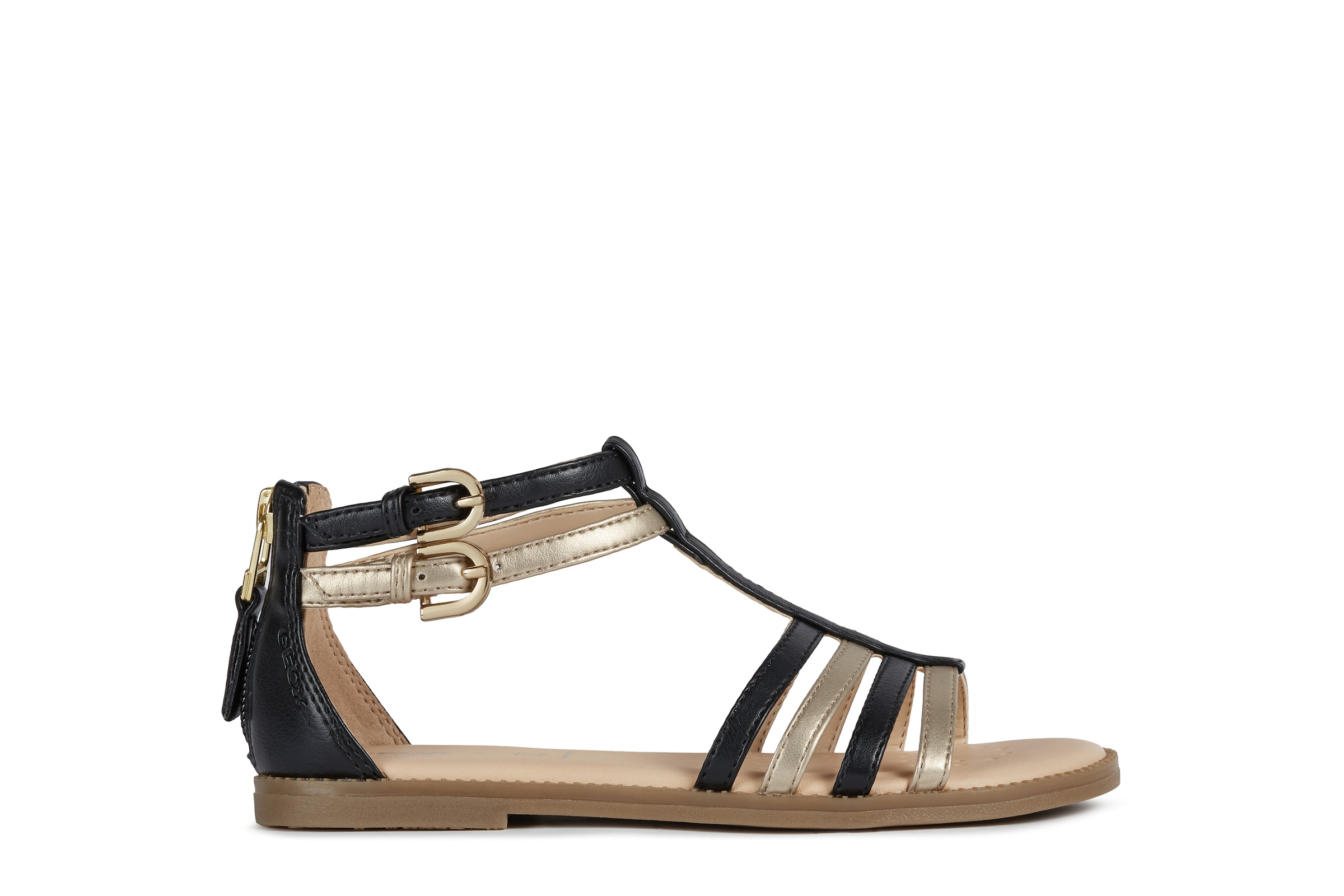 Geox Riemchensandale »J SANDAL KARLY GIRL«  Sommerschuh, Festtagsschuh mit Größenschablone zum Download