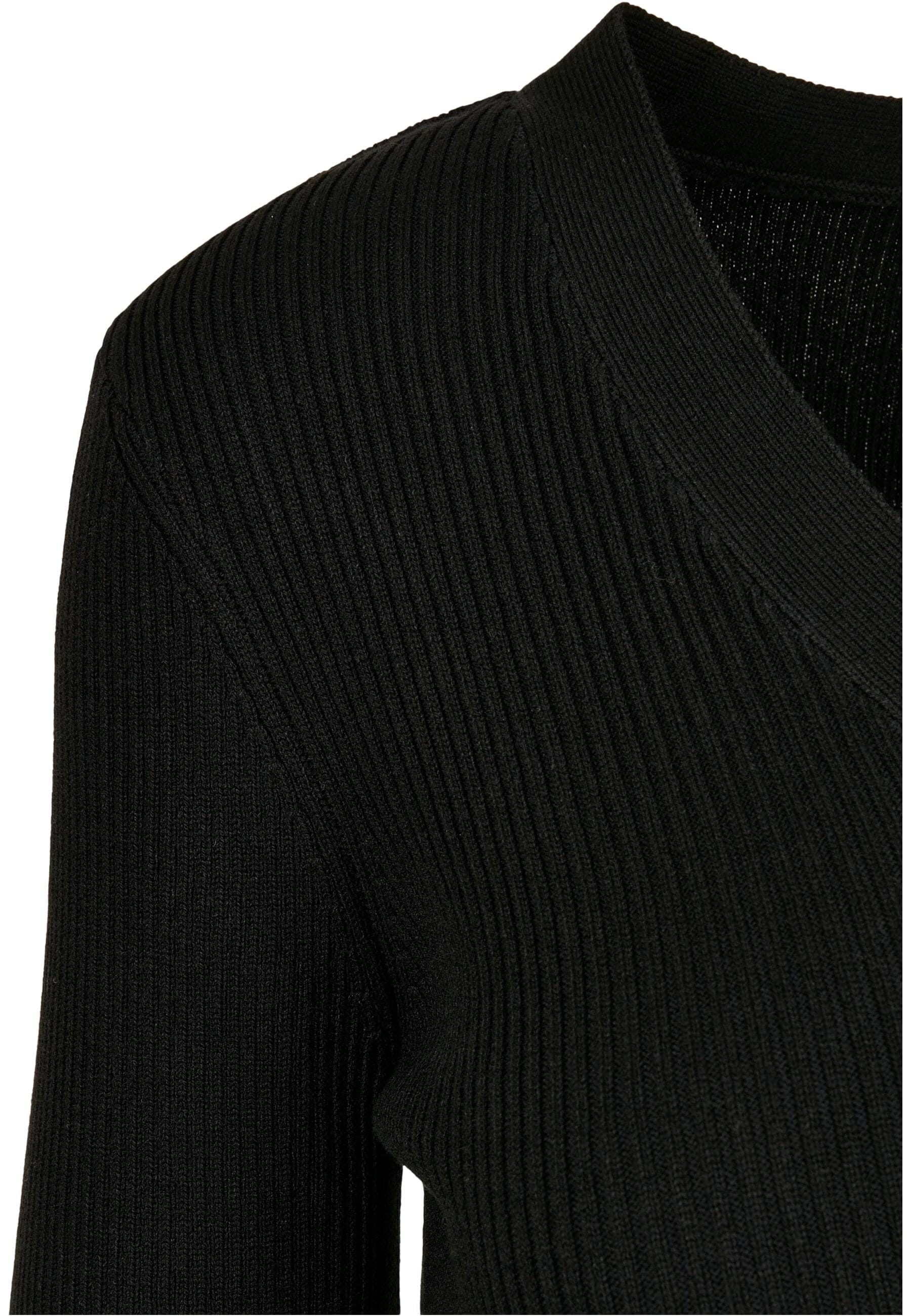 URBAN CLASSICS Strickjacke »Urban Classics Damen Ladies Short Rib Knit Cardigan«