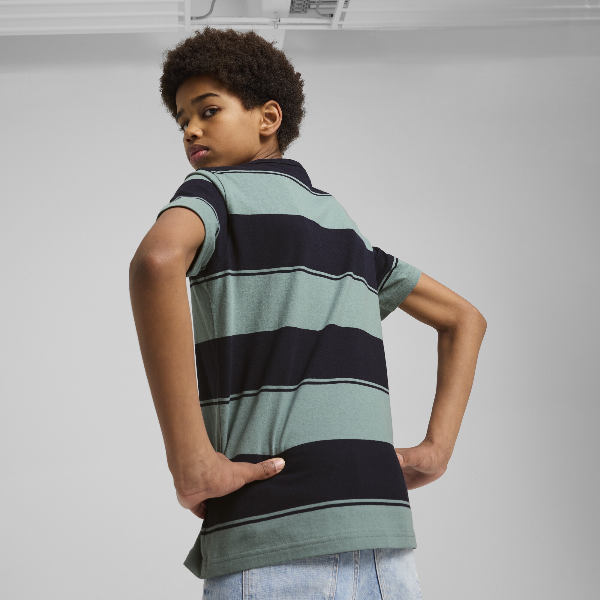 PUMA T-Shirt »PUMA Class Gestreiftes T-Shirt Jungen«