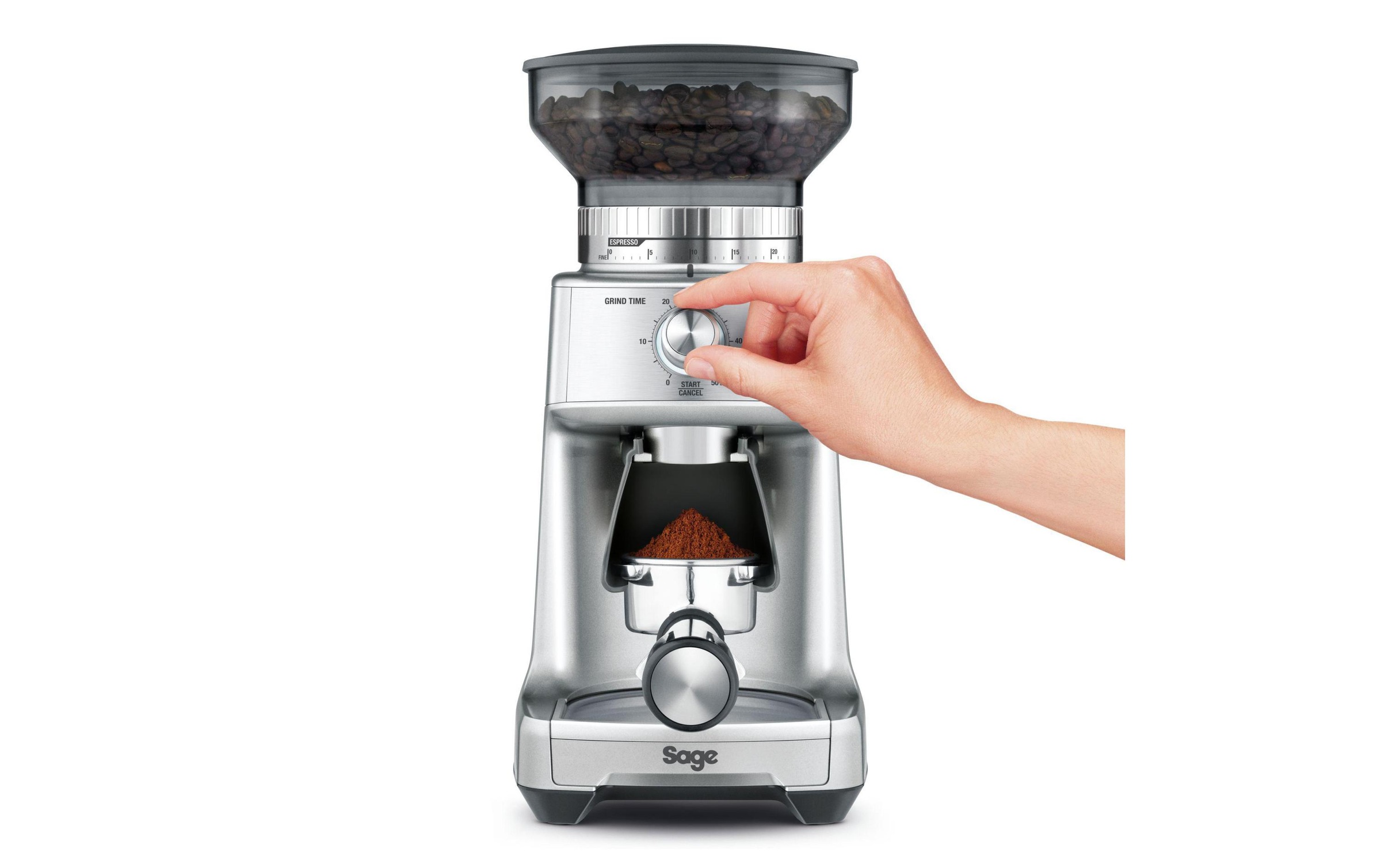 Sage Kaffeemühle »Dose Control Pro« 130 W 340 gBohnenbehälter