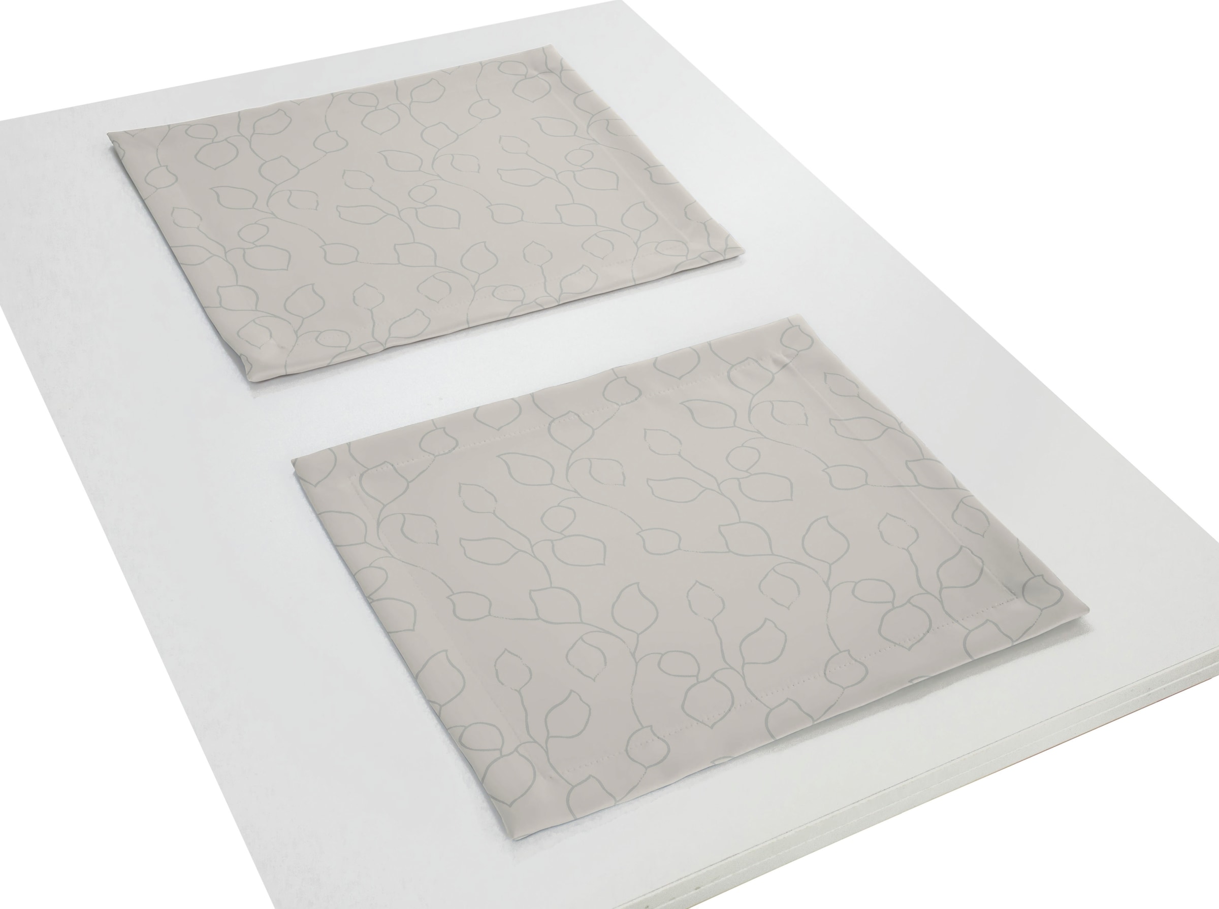 Wirth Platzset "Westport" Made in Germany, Jacquard Dekostoff, Blatt-Design günstig online kaufen