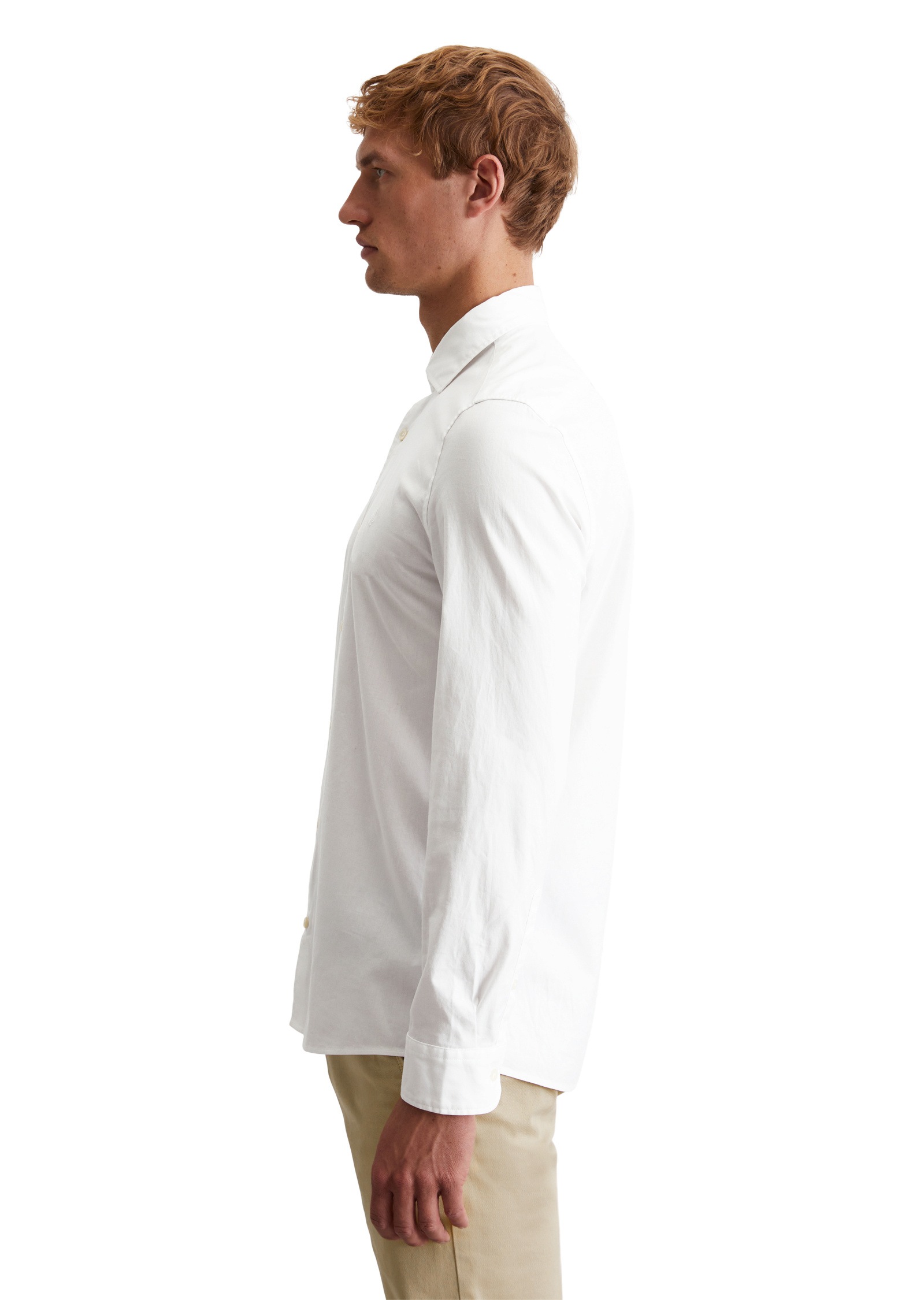 Marc O'Polo Langarmhemd »aus reiner Bio-Baumwolle«