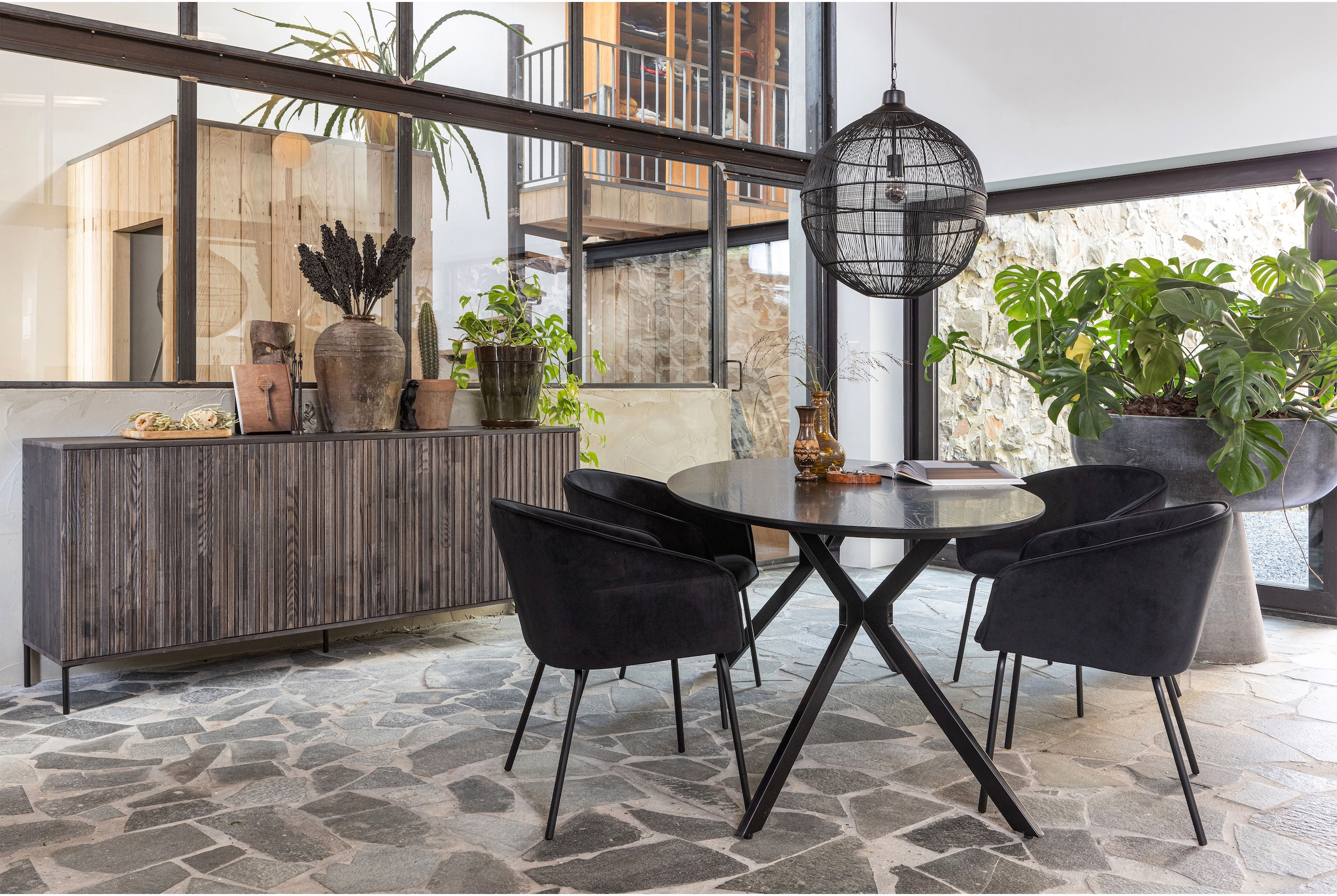 WOOOD »New Gravure« New Gravure Sideboard von WOOOD, elegantes Design und viel Stauraum