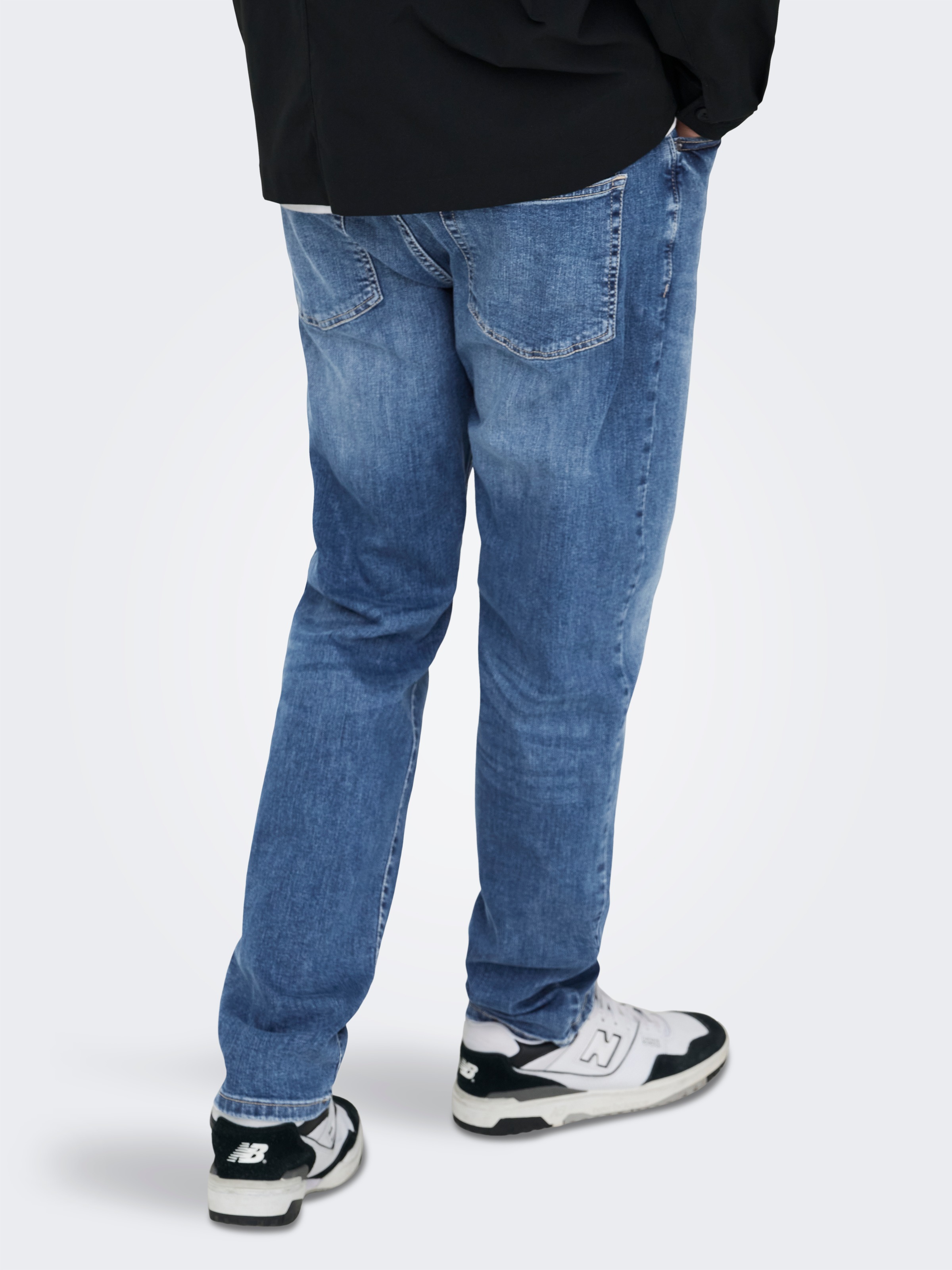 Thumbnail - ONLY & SONS Regular-fit-Jeans "ONSWEFT REG. MB 6755 MAT DNM NOOS" Baumwollmischung, regular fit