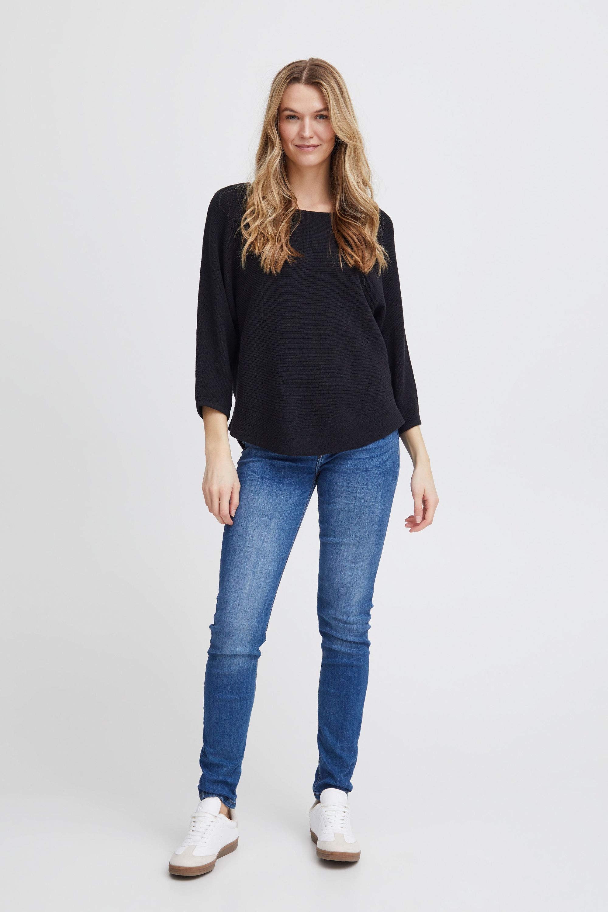 fransa Strickfleece-Pullover »Strickpullover FRSINJA PU 1«