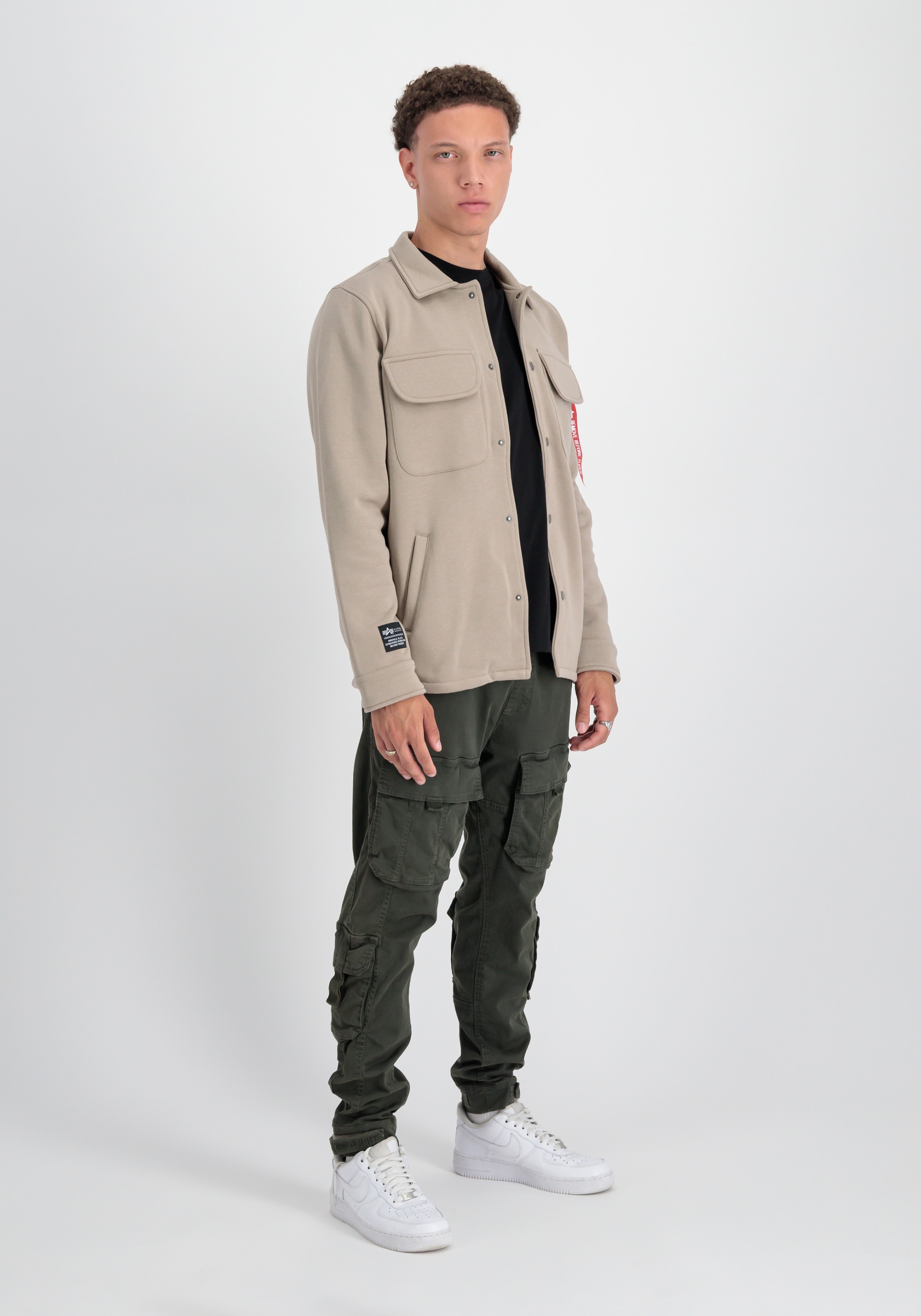 Alpha Industries Hemdjacke »Alpha Industries Men - Overshirts Sweat Overshirt«