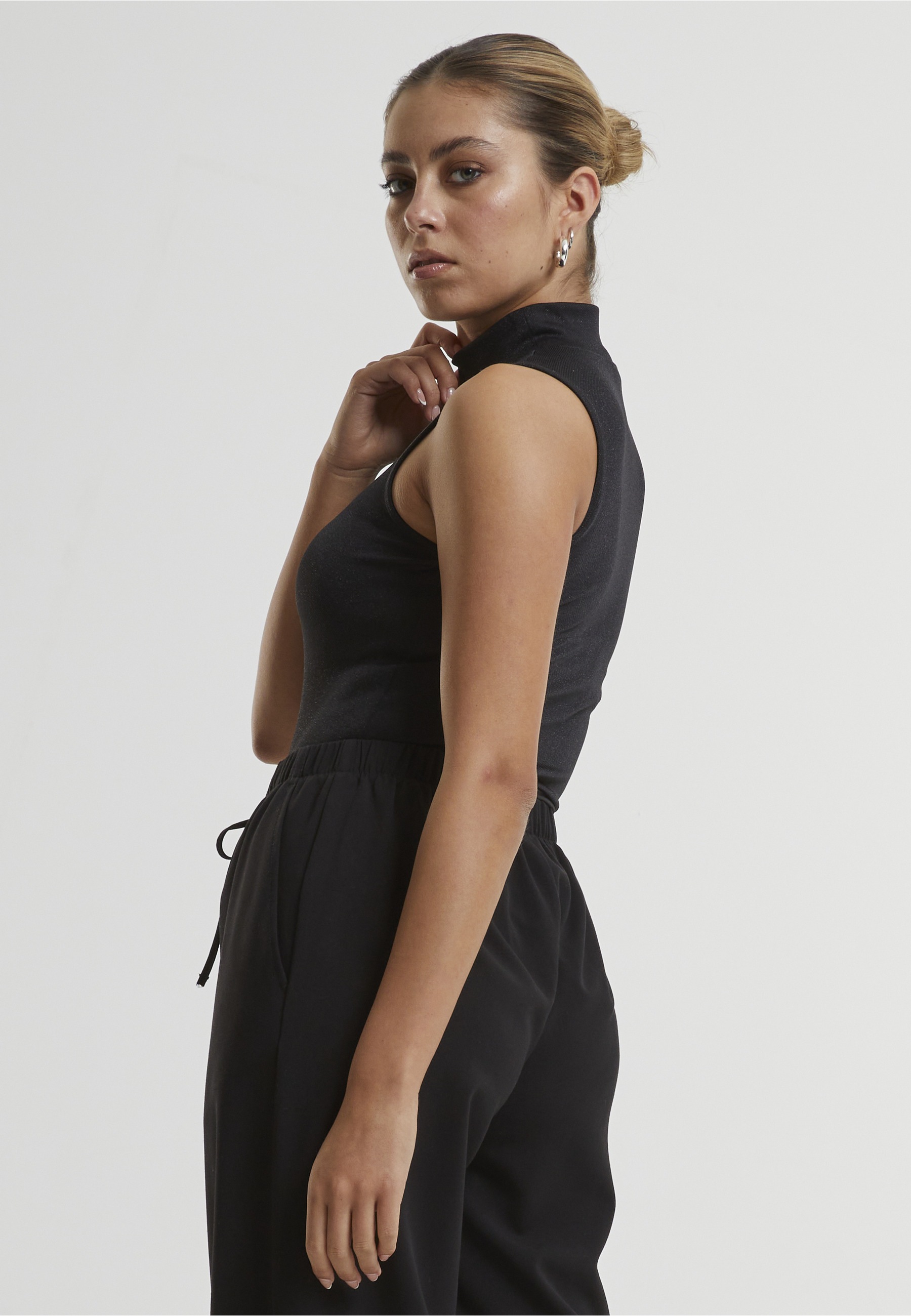 URBAN CLASSICS Body »Urban Classics Ladies Glitter High Neck Body«