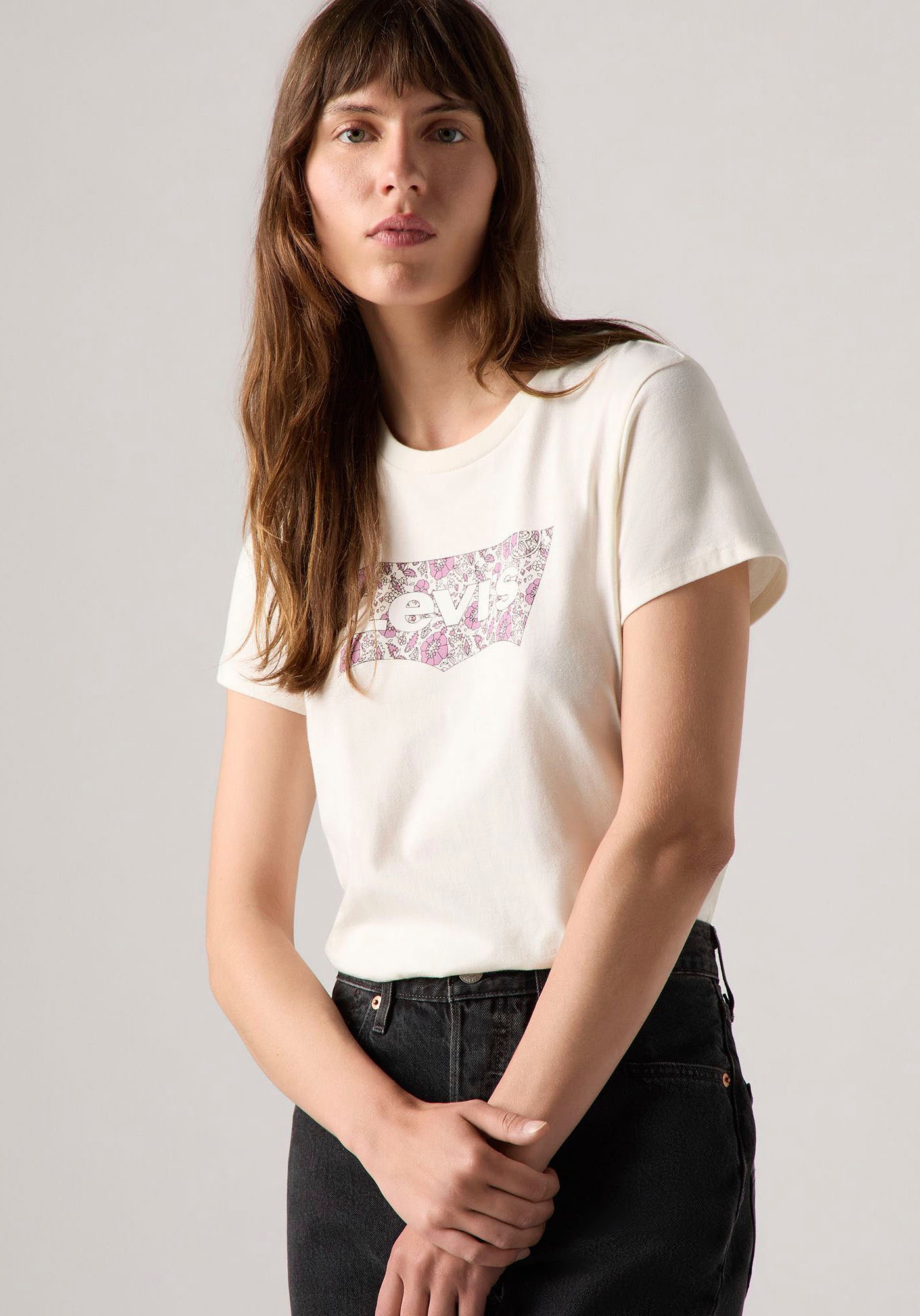 Levis T-Shirt "LSE THE PERFECT TEE" mit Logodruck günstig online kaufen