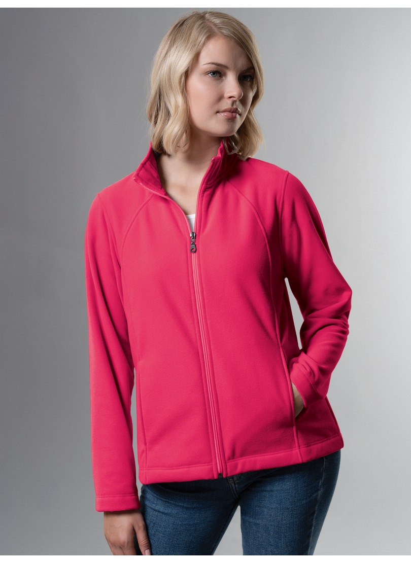 Trigema Fleecejacke »TRIGEMA Taillierte Fleecejacke« 1 Stk. tlg.