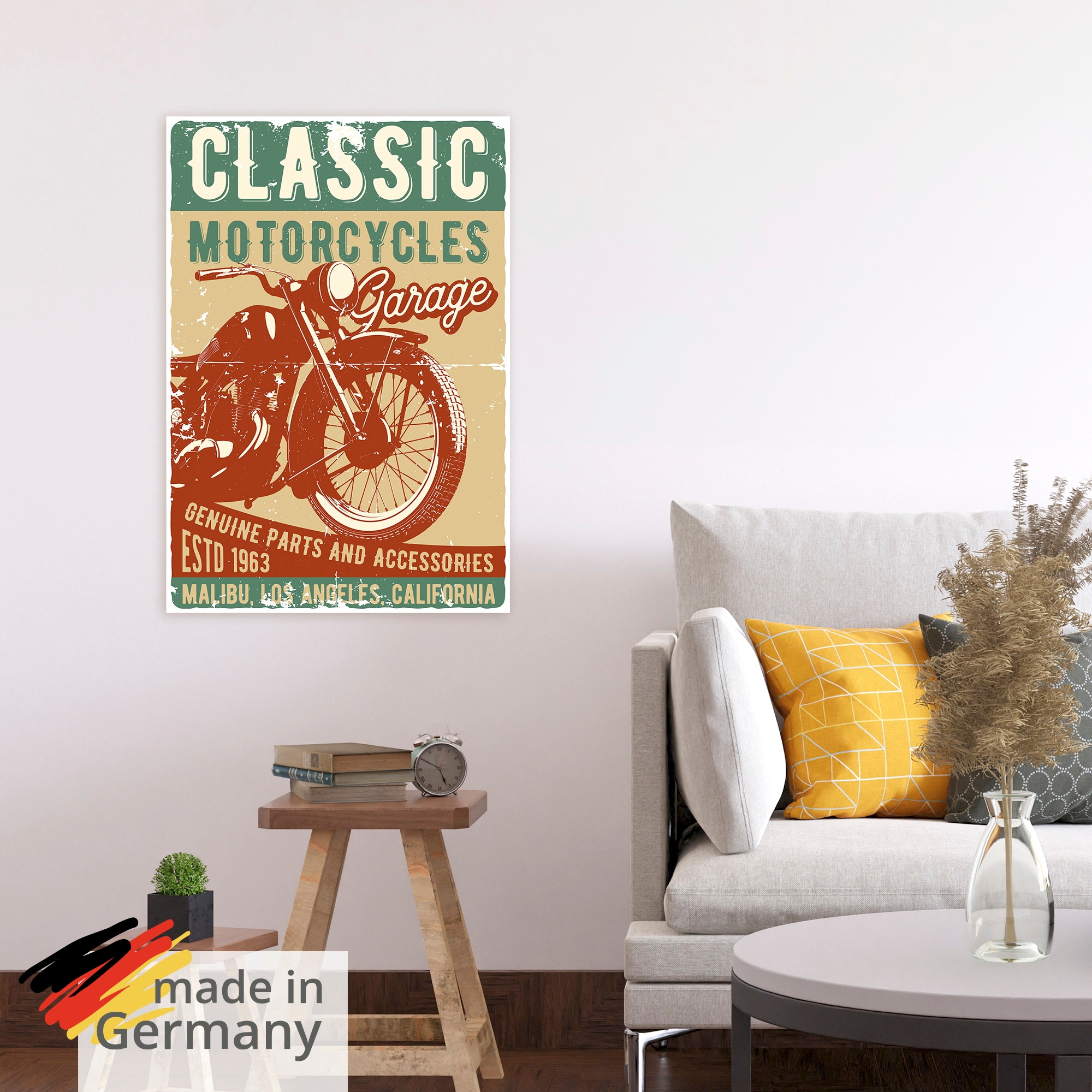Artland Wandbild »Classic Motorcycles« 1 Stk. tlg. als Alubild, Leinwandbild, Poster, Wandaufkleber in verschied. Größen