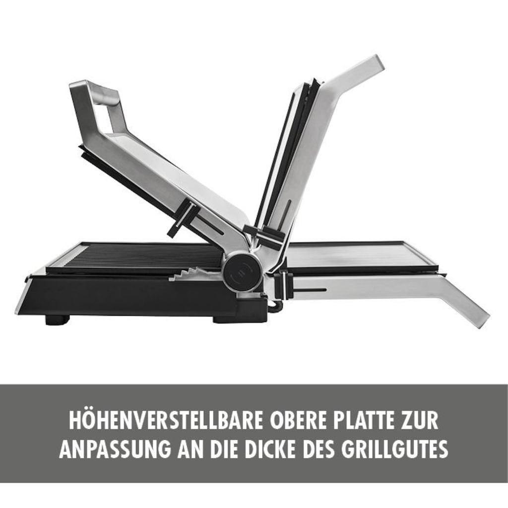 Gastroback Kontaktgrill »42542 Design BBQ Advanced Smart«, 2000 W