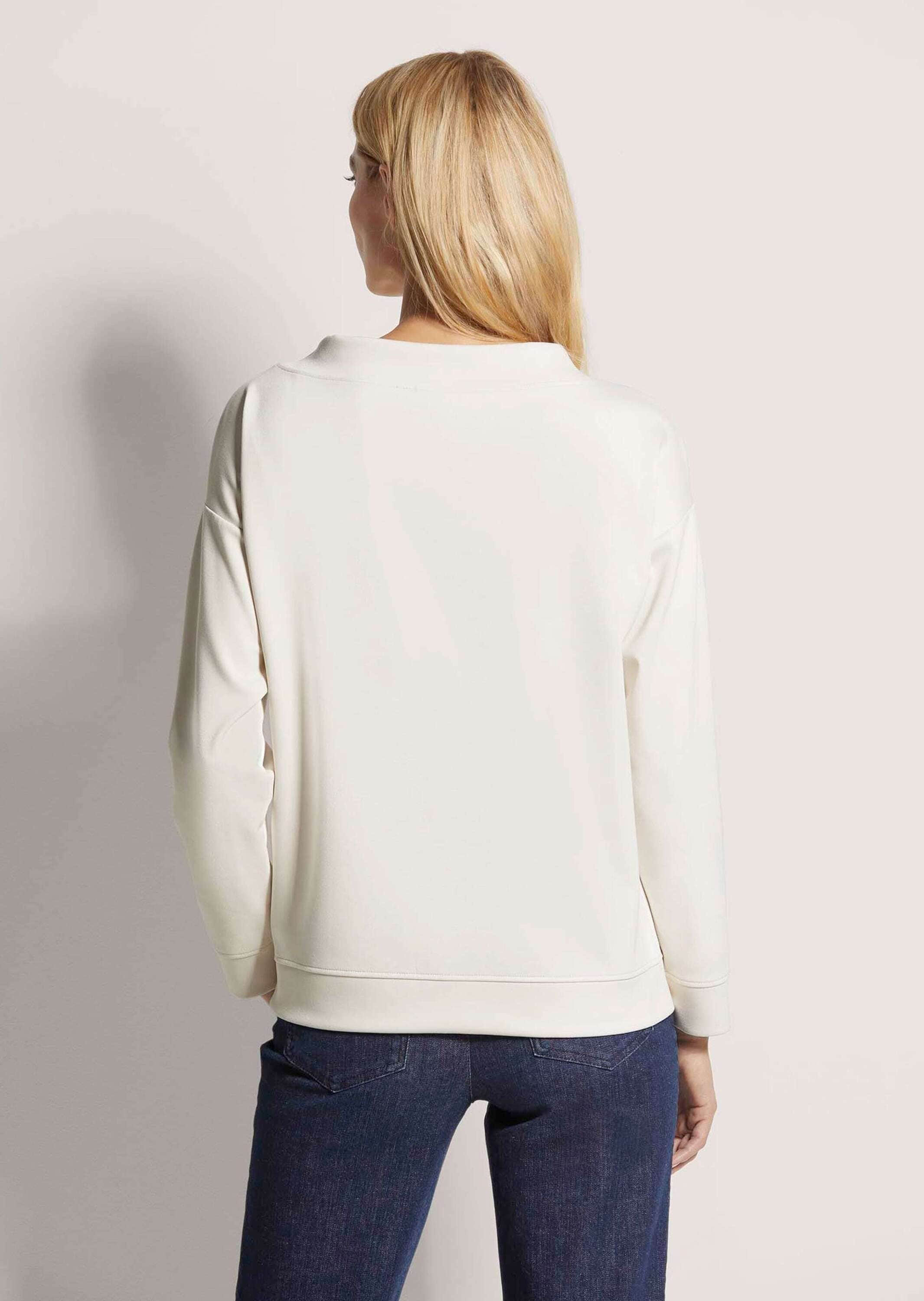 MADELEINE Langarmshirt »Sweatshirt Sweatshirt mit Glanz-Effekt«