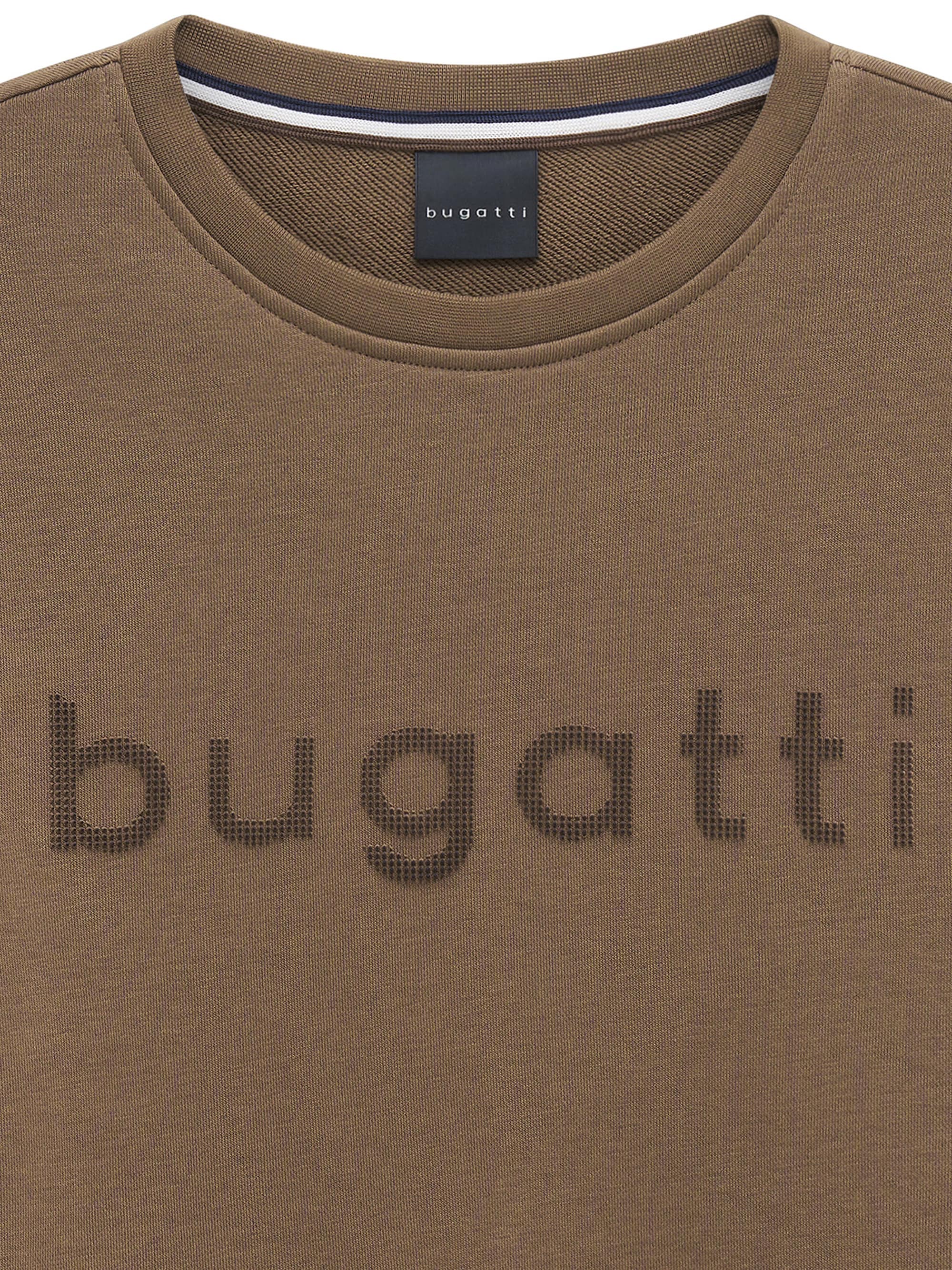 bugatti Sweatshirt »Modern Fit«, Modern Fit Baumwolle Rundhals
