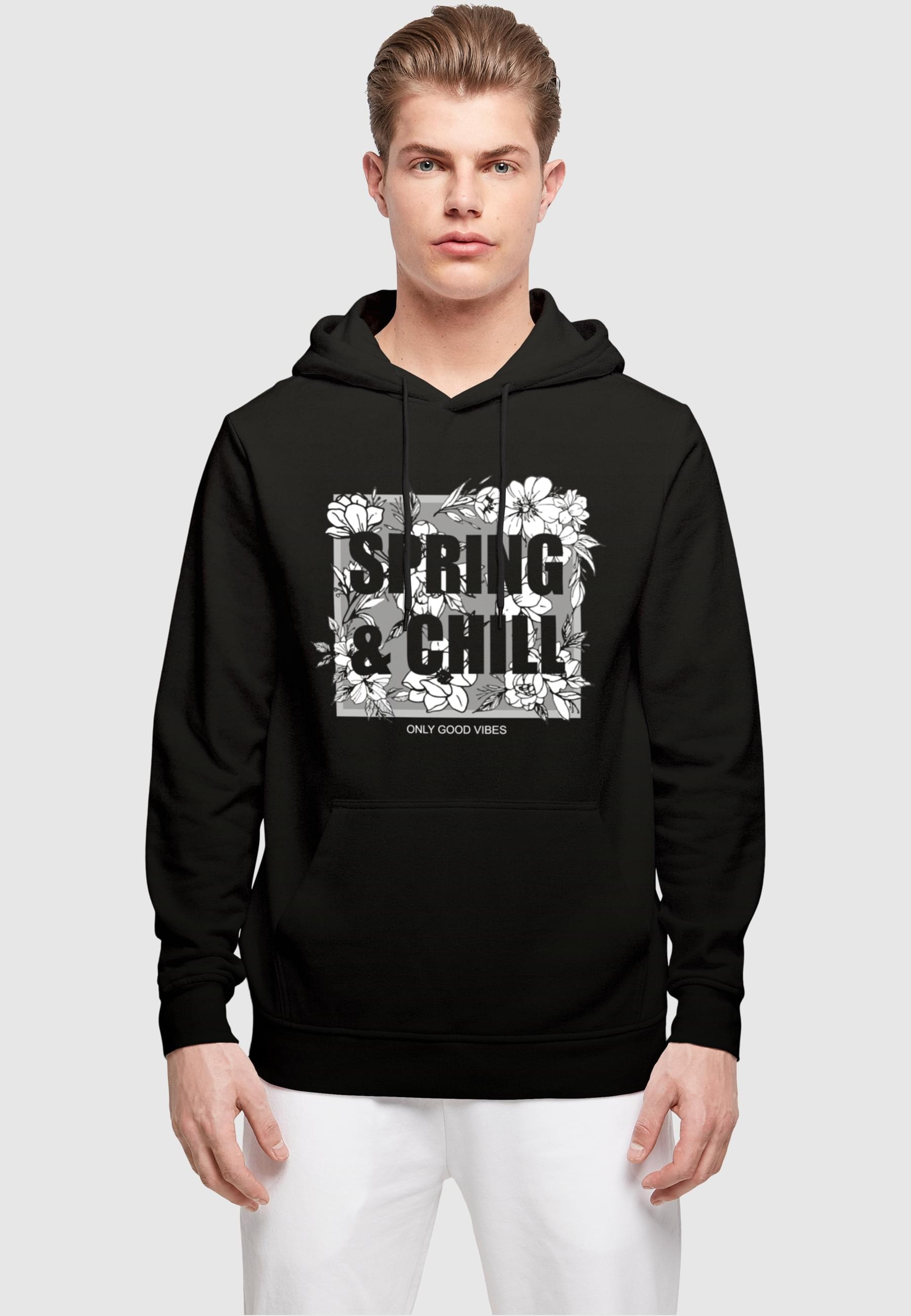 Merchcode Kapuzensweatshirt »Merchcode Herren Spring And Chill Basic Hoody«, (1 tlg.)