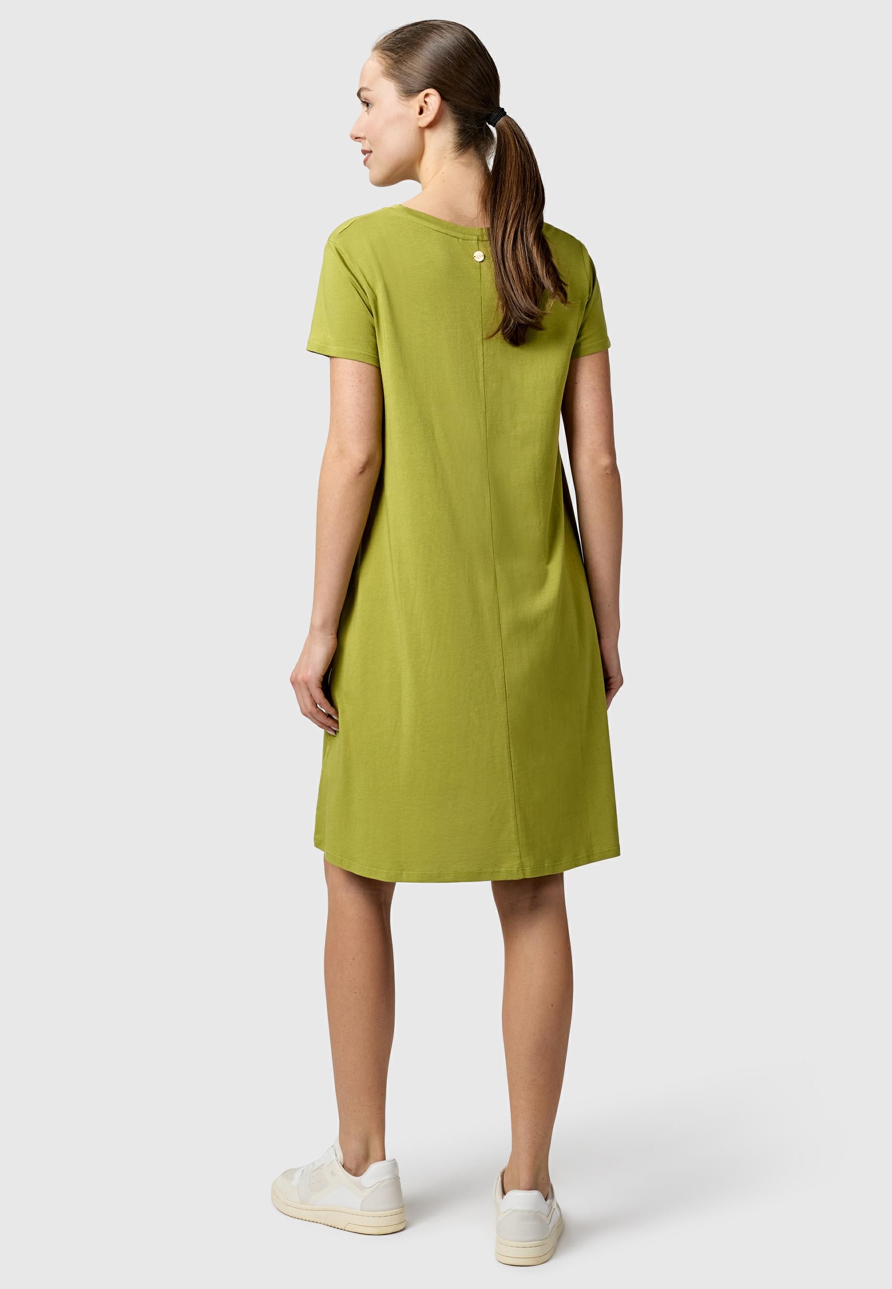 Ragwear Shirtkleid »Chickie« Eingrifftaschen Leichtes Damen Sommerkleid