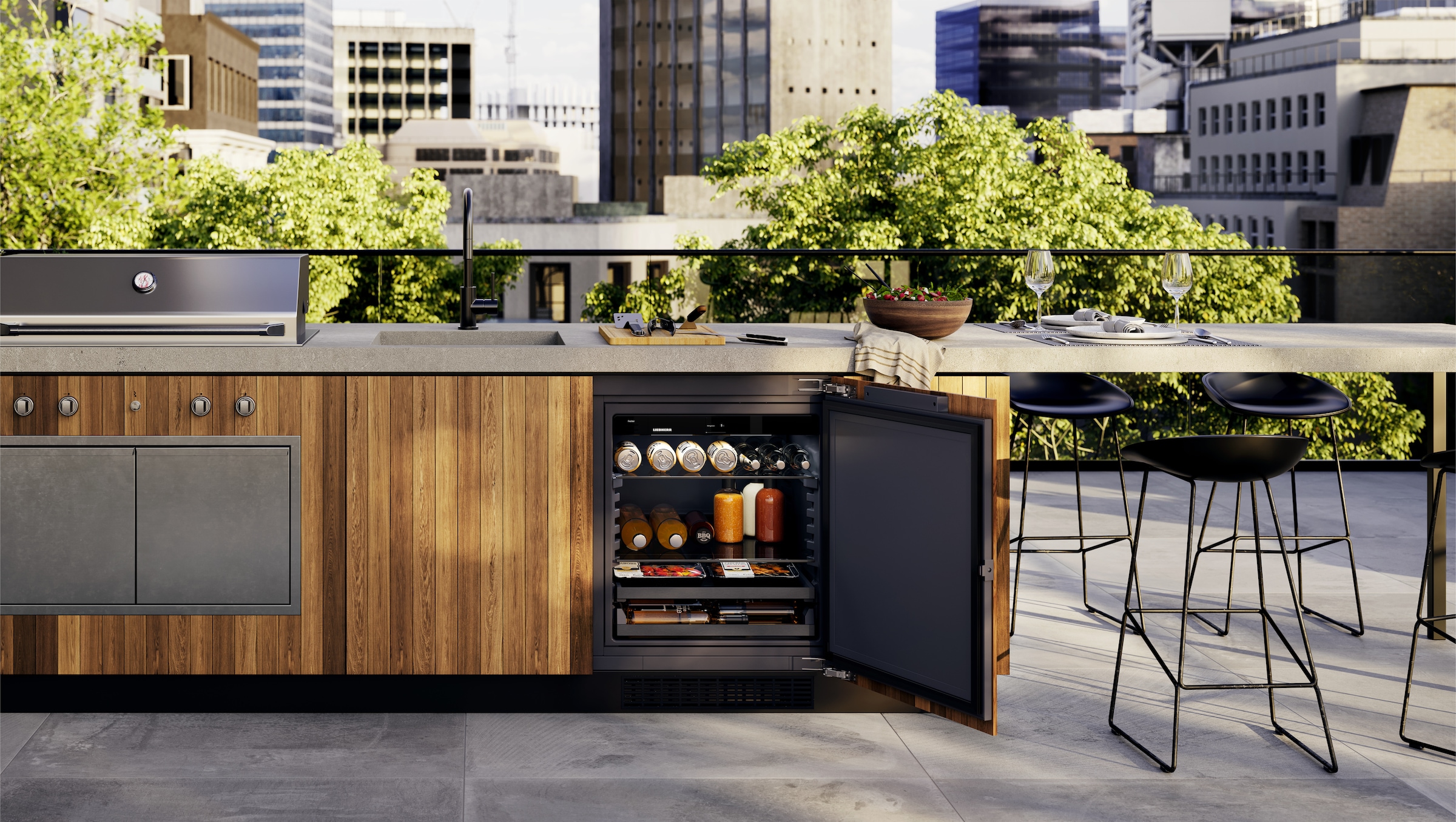 Liebherr Einbaukühlschrank »994896751« 81,9 cm hoch 59,7 cm breit