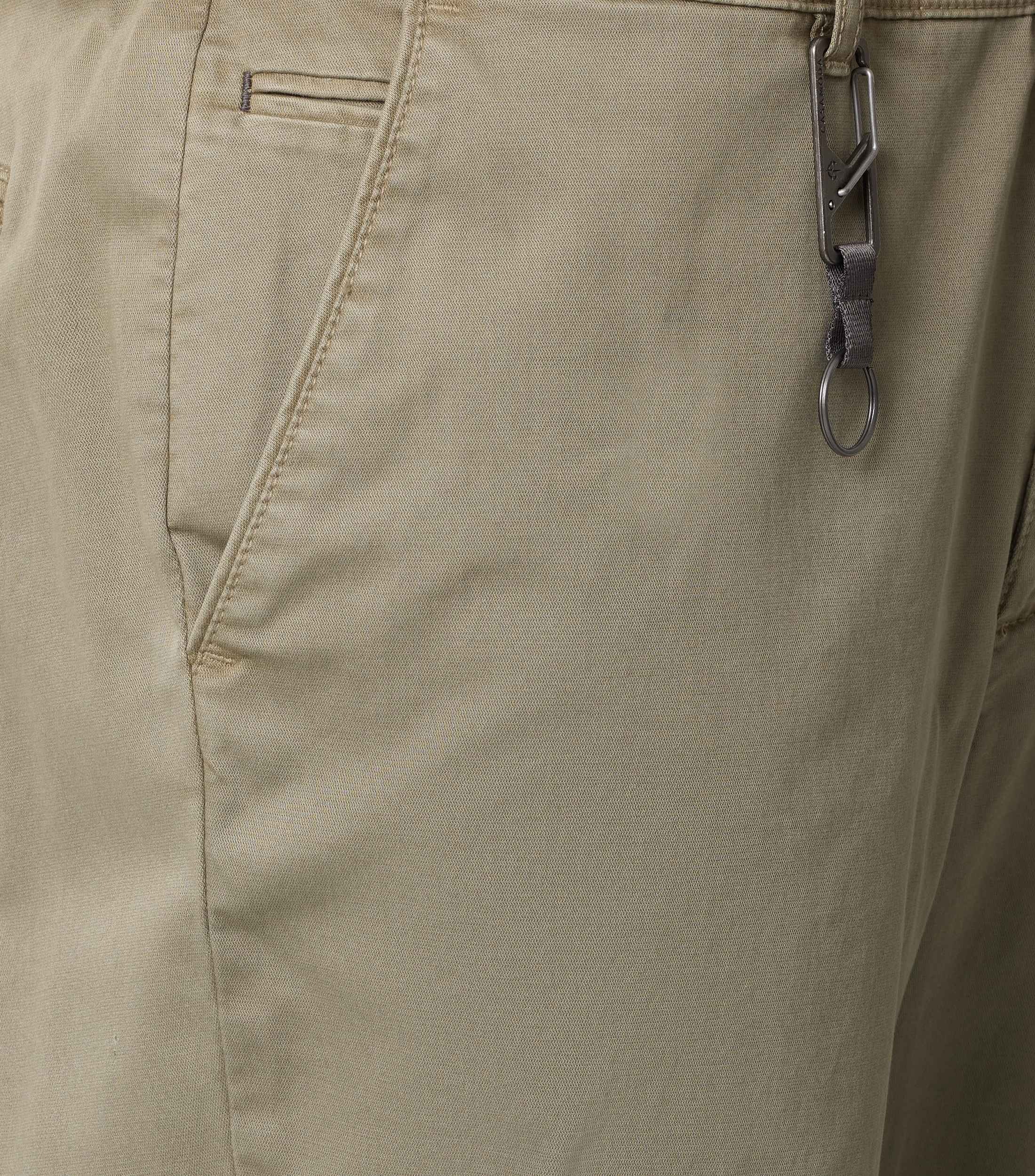 Chinohose CASAMODA "CASAMODA Chinohose CHRIS uni", Herren, Gr. 32/30, Länge 30, grün, 97% Baumwolle, 3% Elasthan, Hosen Chinohose 3