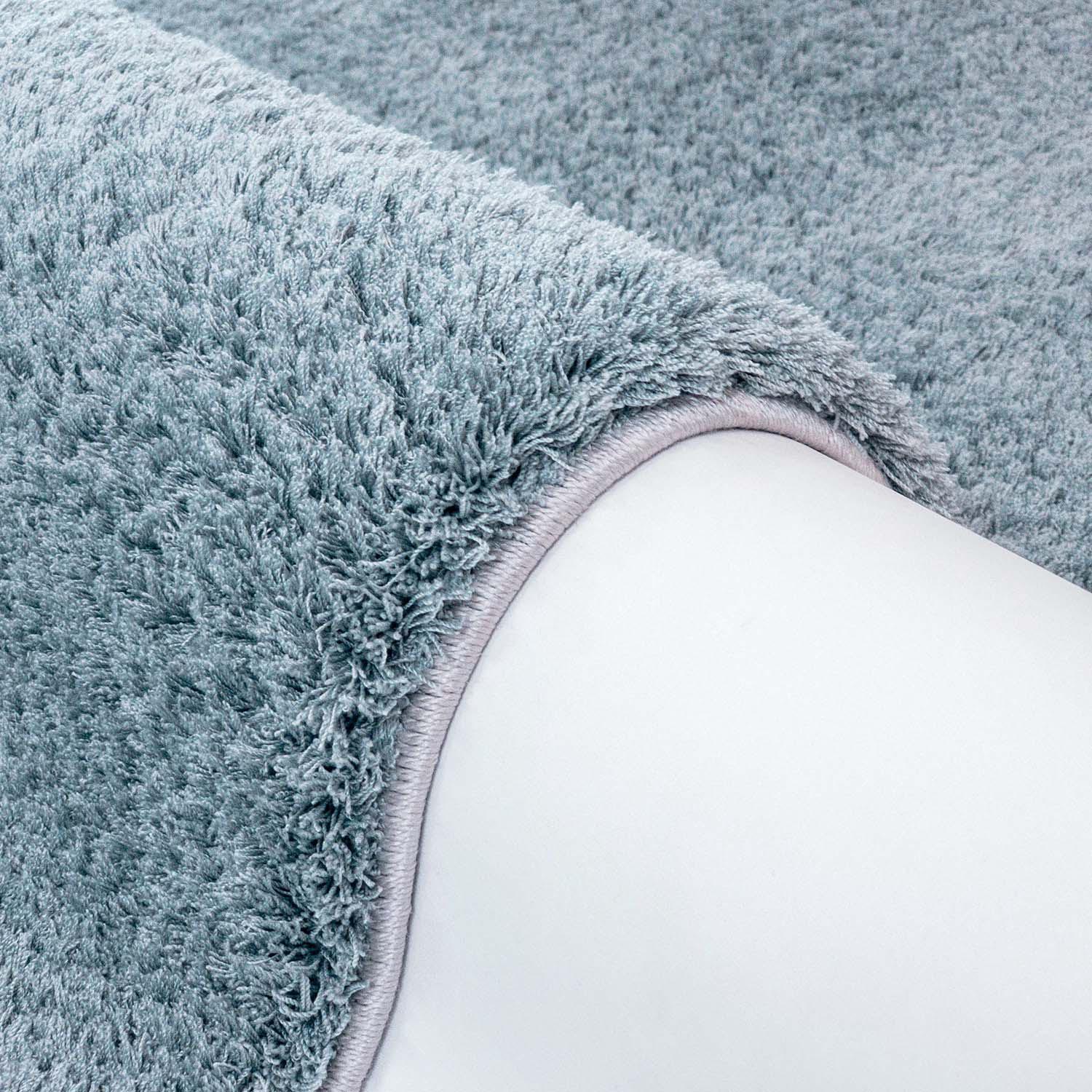 Thumbnail - Carpet City Teppich "Softshine 2236" rechteckig 14 mm Höhe Läufer, Hochflor, besonders weich, robust, Uni, Wohnzimmer