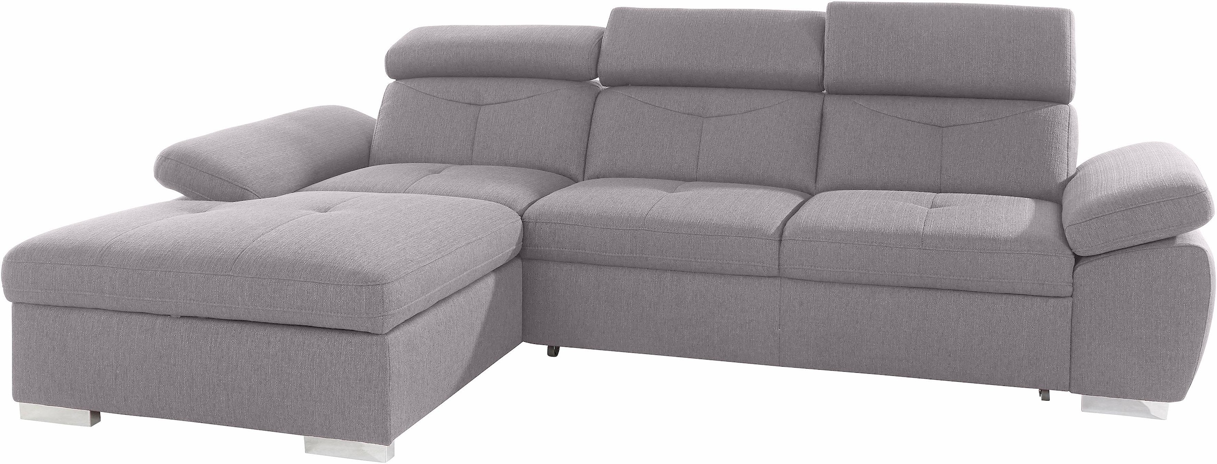exxpo - sofa fashion Ecksofa "Spring, super bequem, mit Armteil- und Kopfte günstig online kaufen