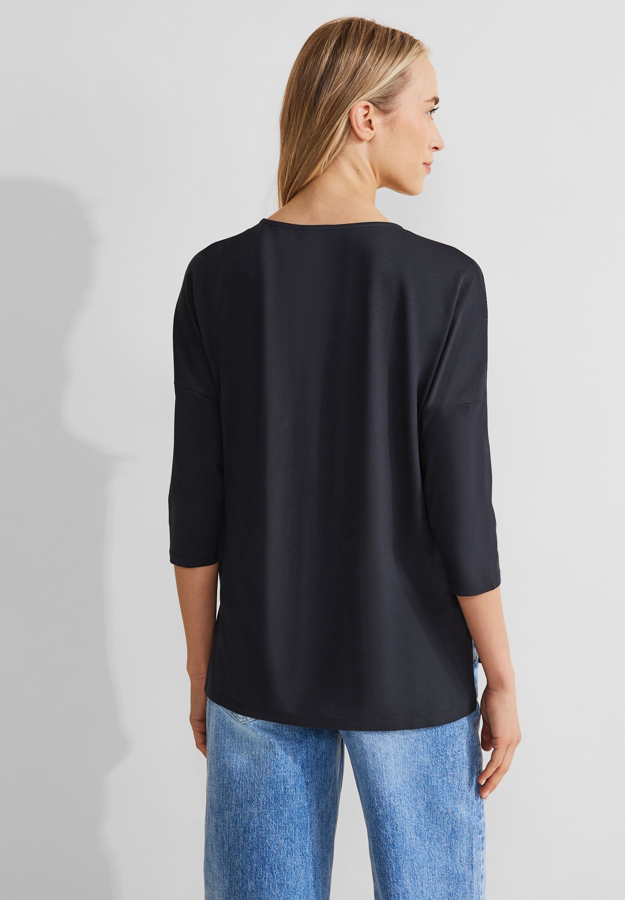 STREET ONE 3/4-Arm-Shirt, mit 3/4 Ärmeln