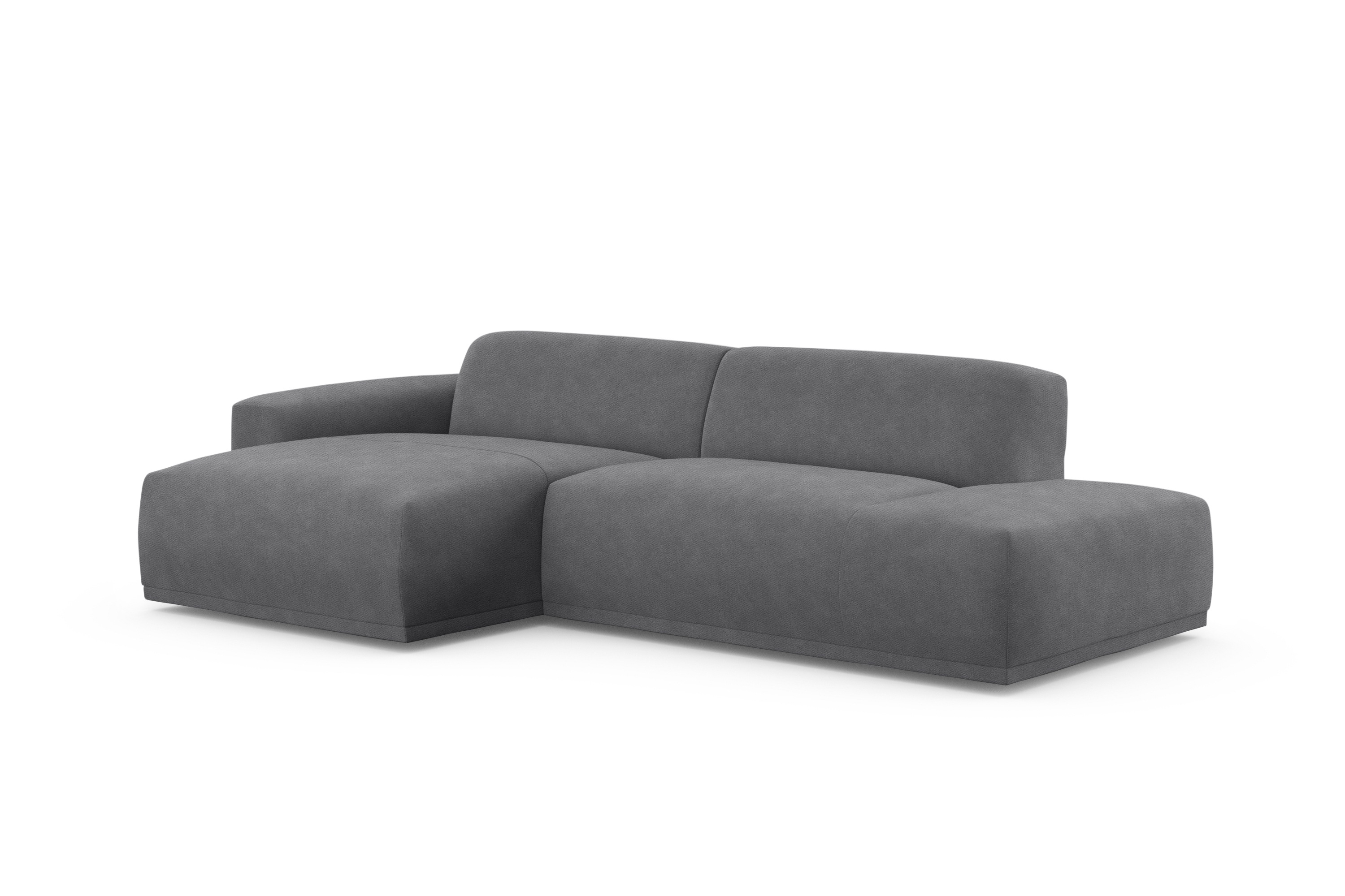 Thumbnail - TRENDMANUFAKTUR Ecksofa Braga, aus 2 Teilen, moderner Cord-Stoff