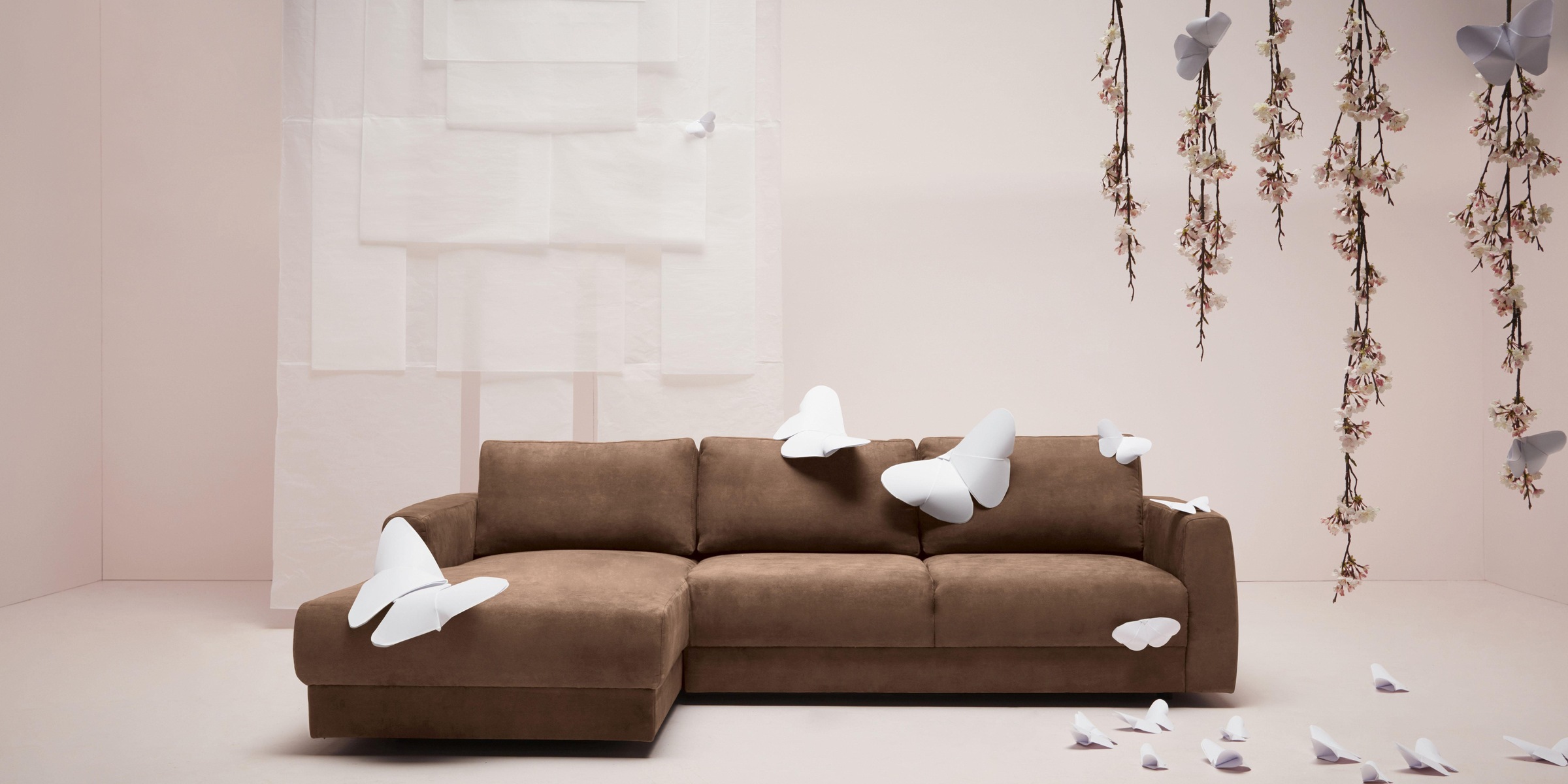 andas Ecksofa »Hobro L-Form«, in 3 Bezugsqualitäten in vielen Farben, Design by Morten Georgsen