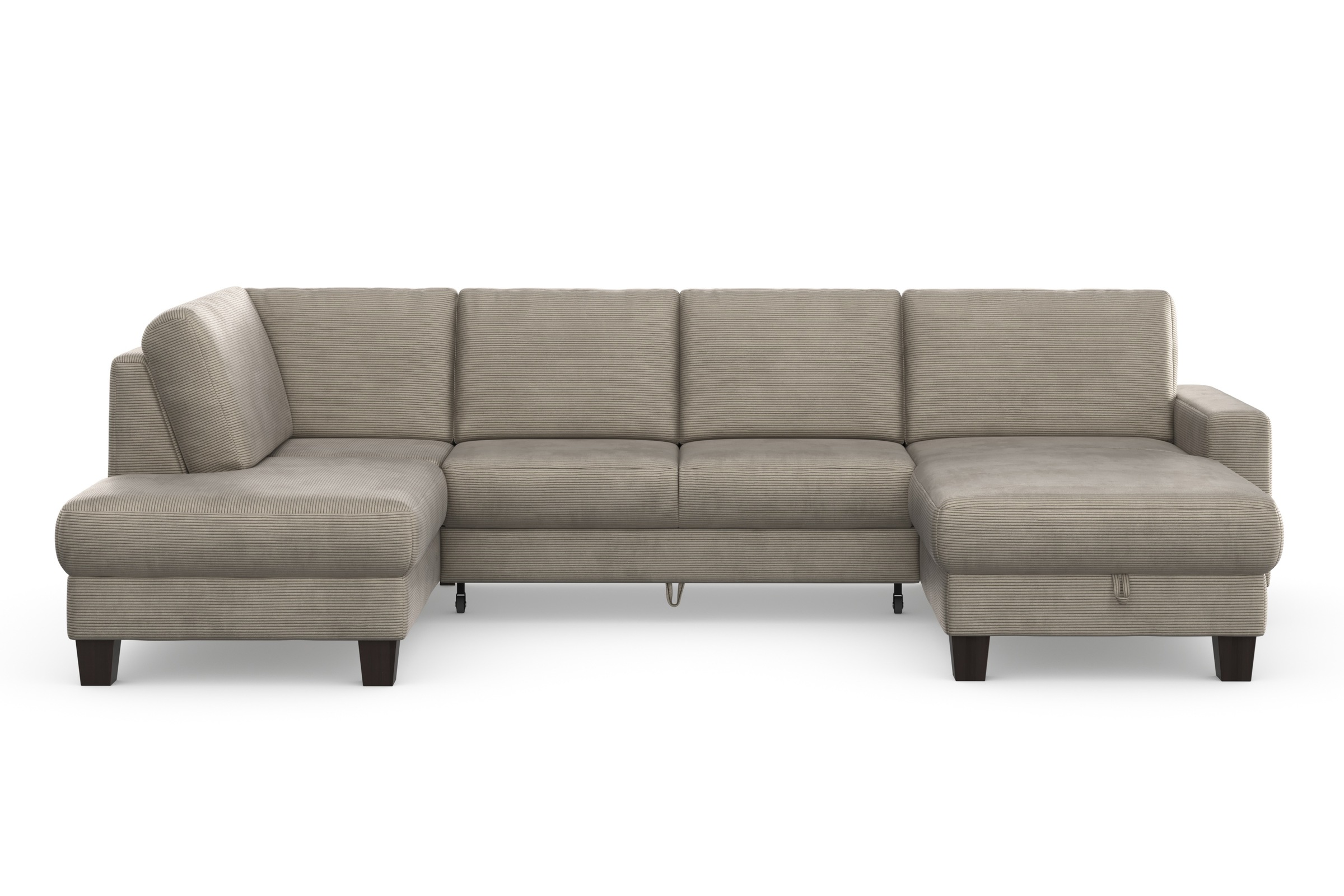 Home affaire Wohnlandschaft "Summer U-Form" mit oder ohne Bettfunktion und günstig online kaufen