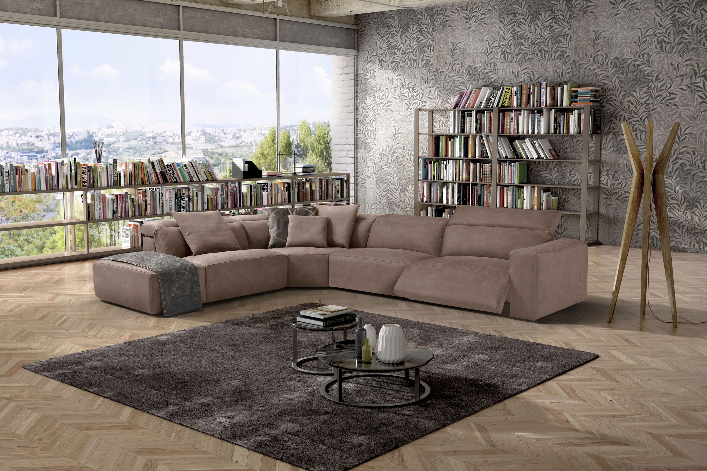 Egoitaliano Ecksofa "Beverly, extravangantes Designsofa mit erstklassigem S günstig online kaufen