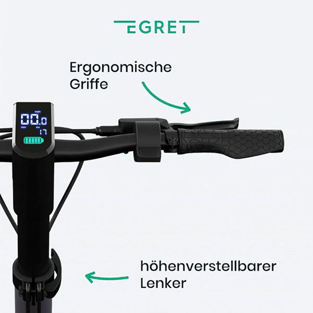 Egret E-Scooter »Egret Pro«, 20 km/h