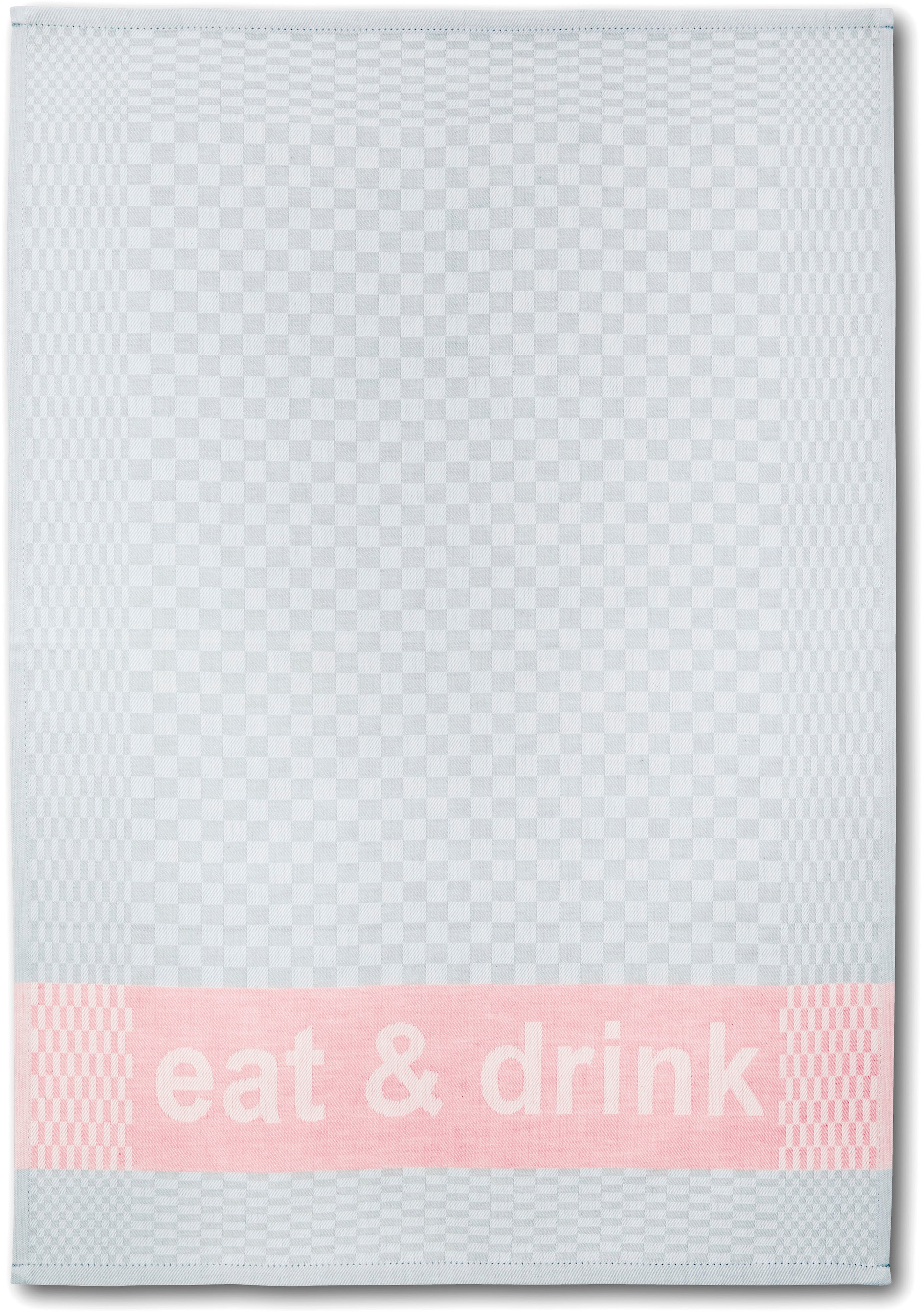 Dyckhoff Geschirrtuch »Eat & Drink, Maße je Tuch ca. 50x70 cm«, (Set, 3 tlg.), mit drei verschiedenen Motiven