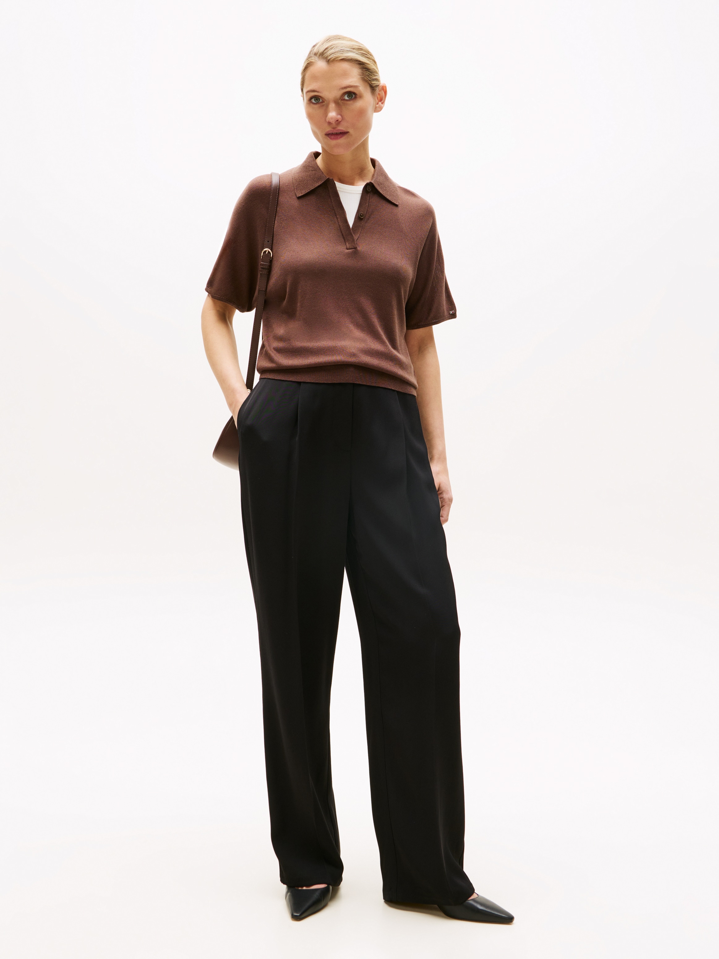 Tommy Hilfiger Webhose »VIS TWILL RLXD STRAIGHT PANTS«