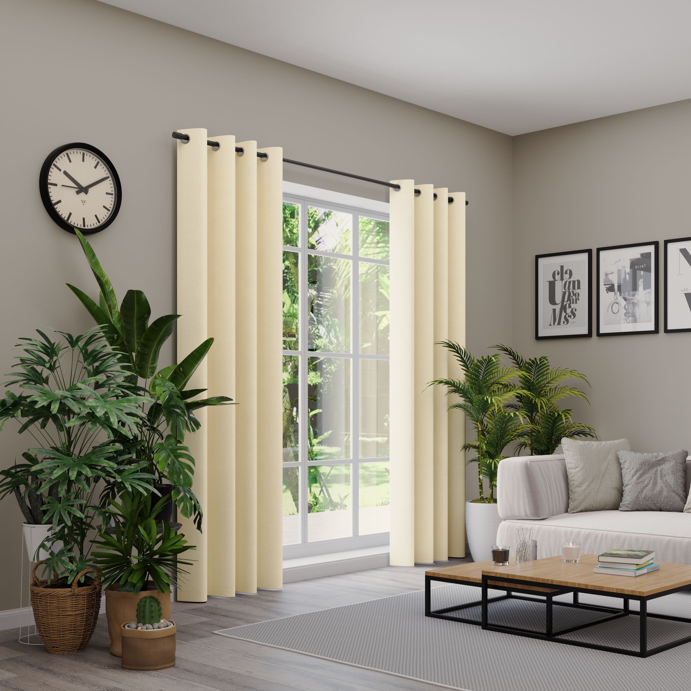 Neutex for you Vorhang nach Maß "VELVETDREAM" Ösen 1 Stk. tlg. Uni Blackout günstig online kaufen