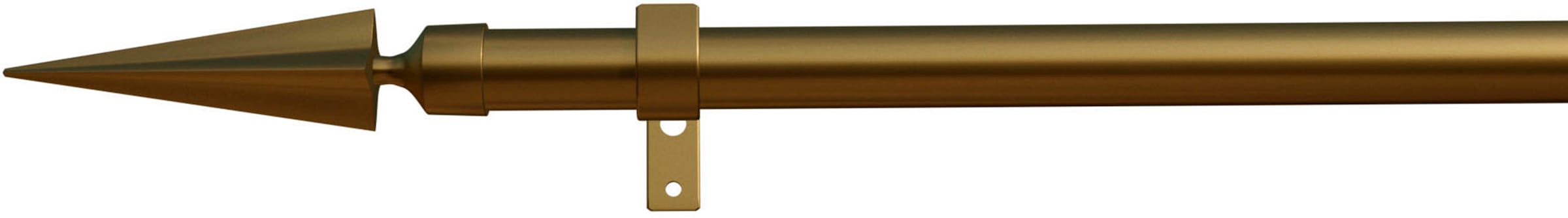 indeko Gardinenstange "Parma" Ø 16 mm 1 läufig-läufig Wunschmaßlänge günstig online kaufen