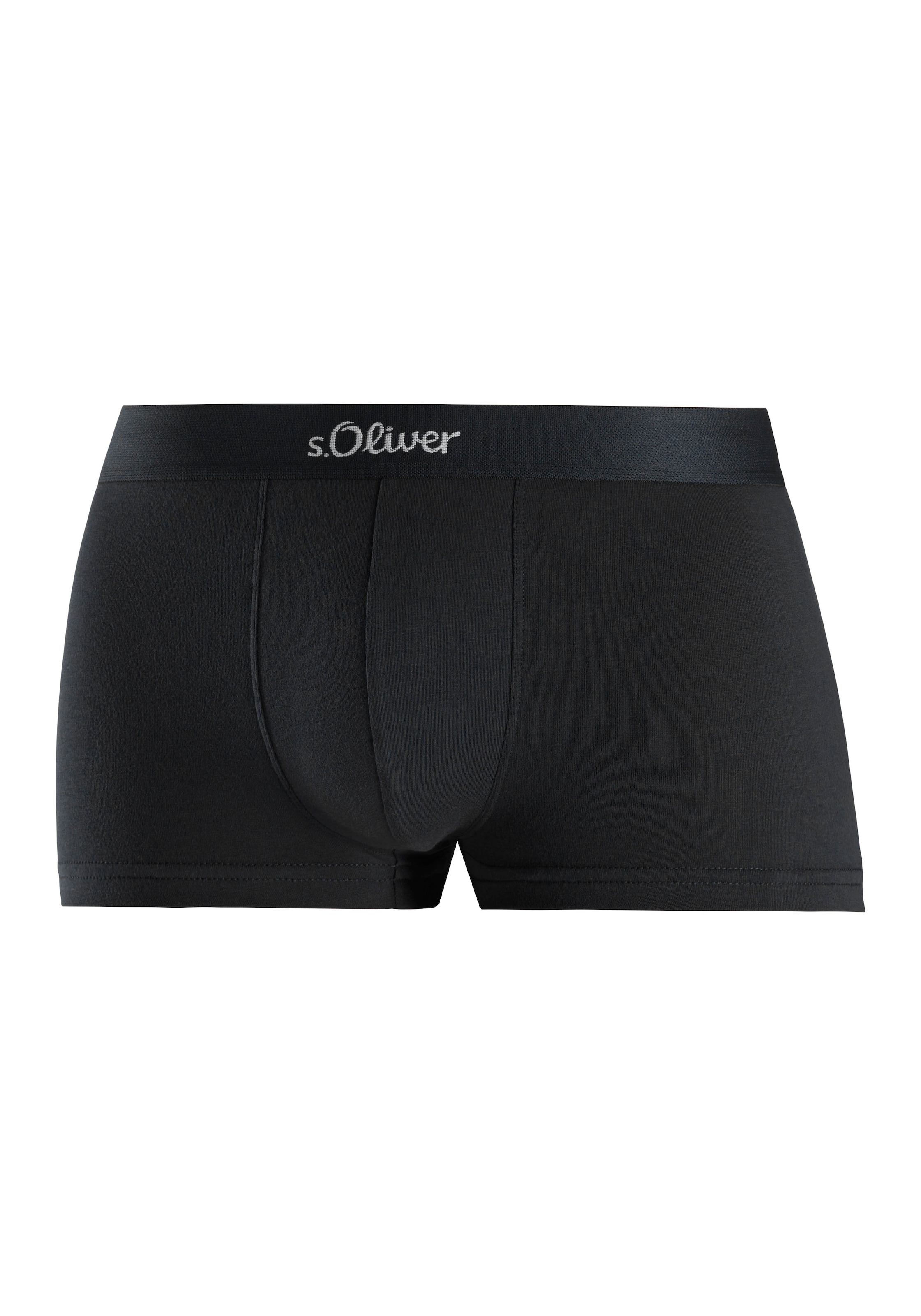 s.Oliver Boxer »Boxershorts für Herren«, (Packung, 2 St.), mit unterschiedlich farbigen Bündchen