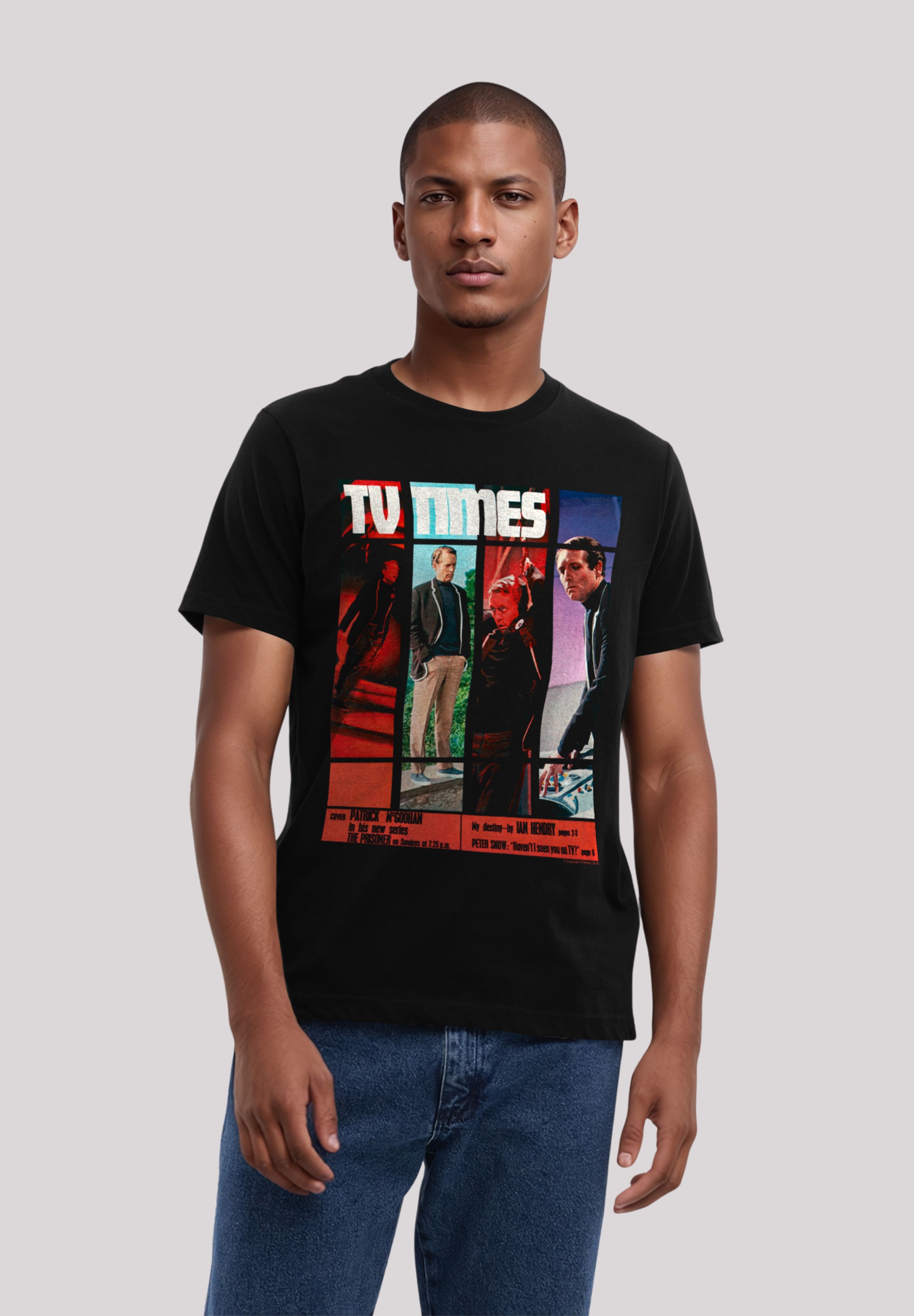 F4NT4STIC T-Shirt "TV Times Patrick McGoohan The Prisoner 1967 Cover", Prem günstig online kaufen