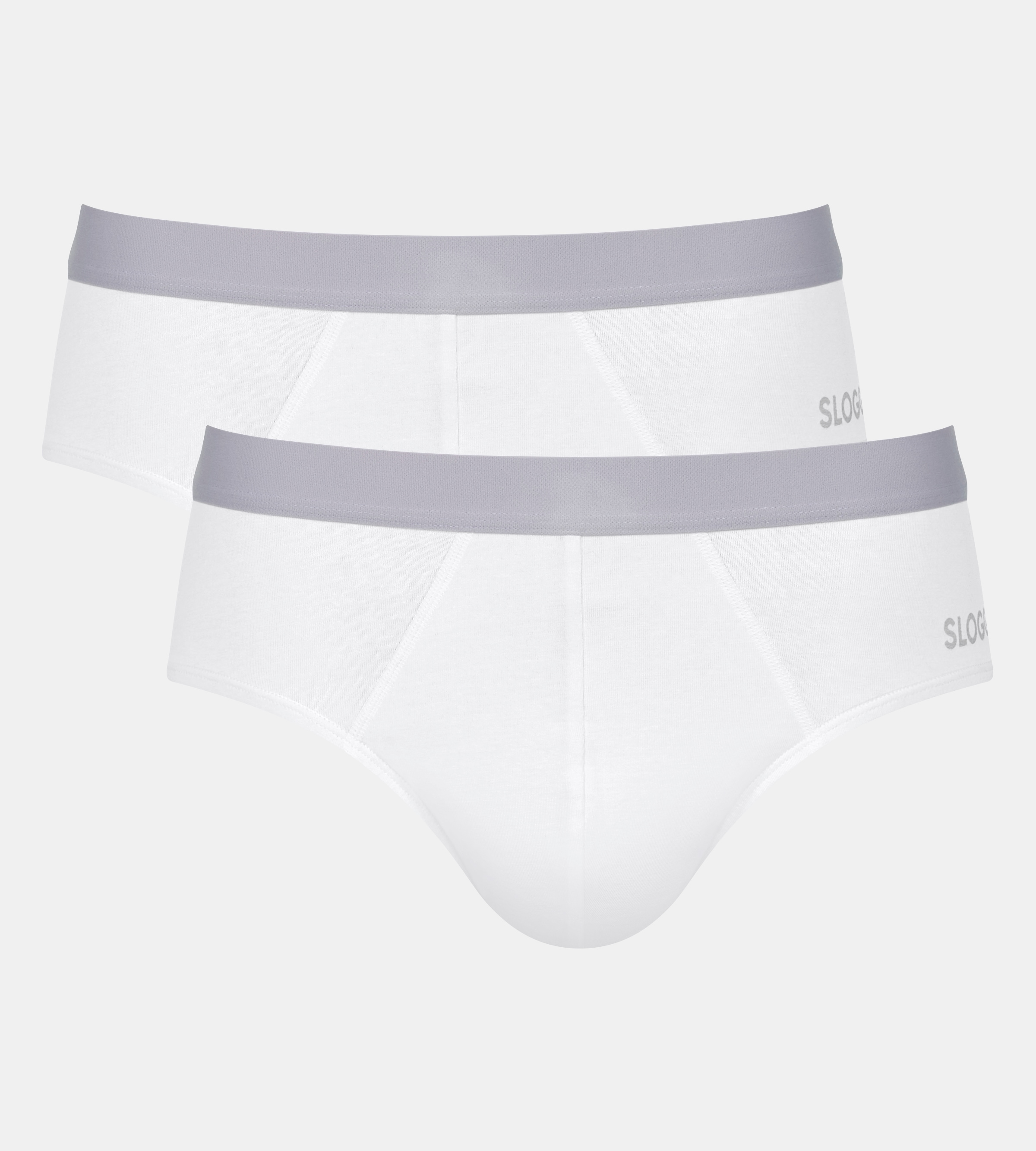 sloggi Slip "Men GO ABC 2.0", (2er Pack), schlicht, Baumwollmix, elastisch, günstig online kaufen
