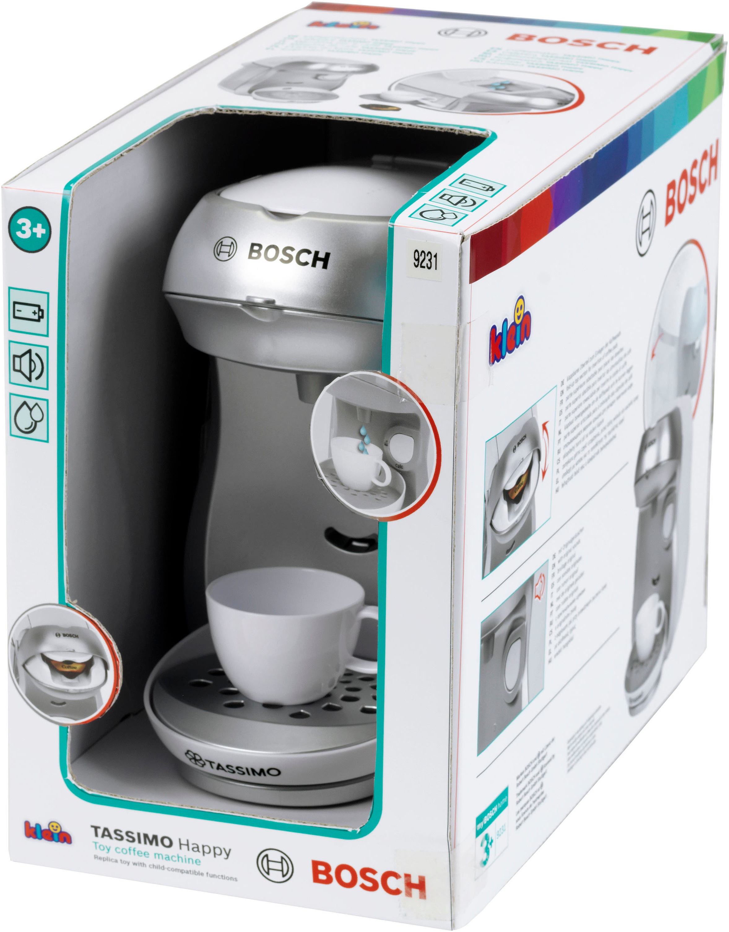 Klein Kinder-Kaffeemaschine »Bosch - Espressomaschine "Tassimo Happy"«, mit Sound
